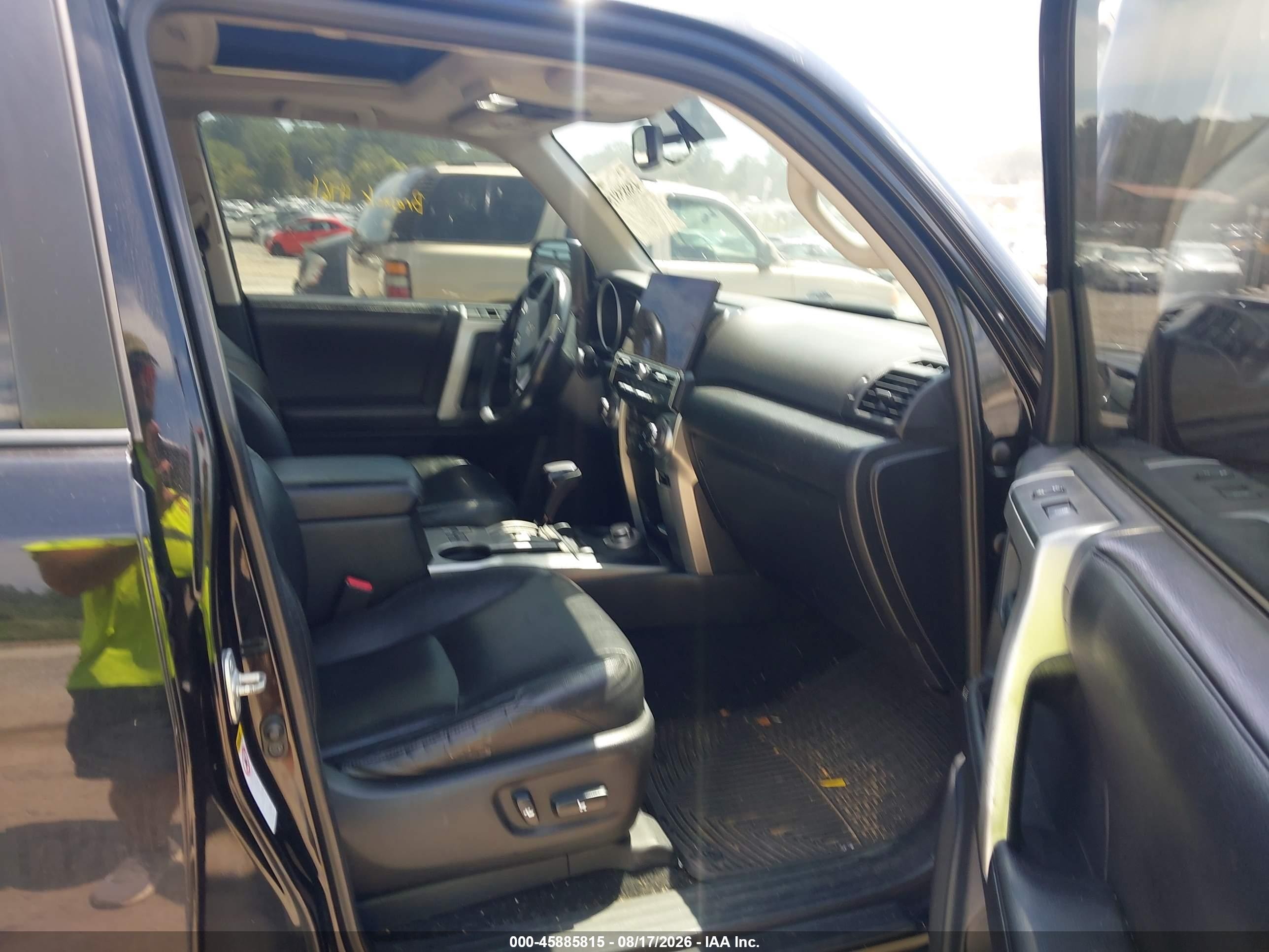 2012 Toyota 4runner Limited Black vin: JTEBU5JR1C5084761