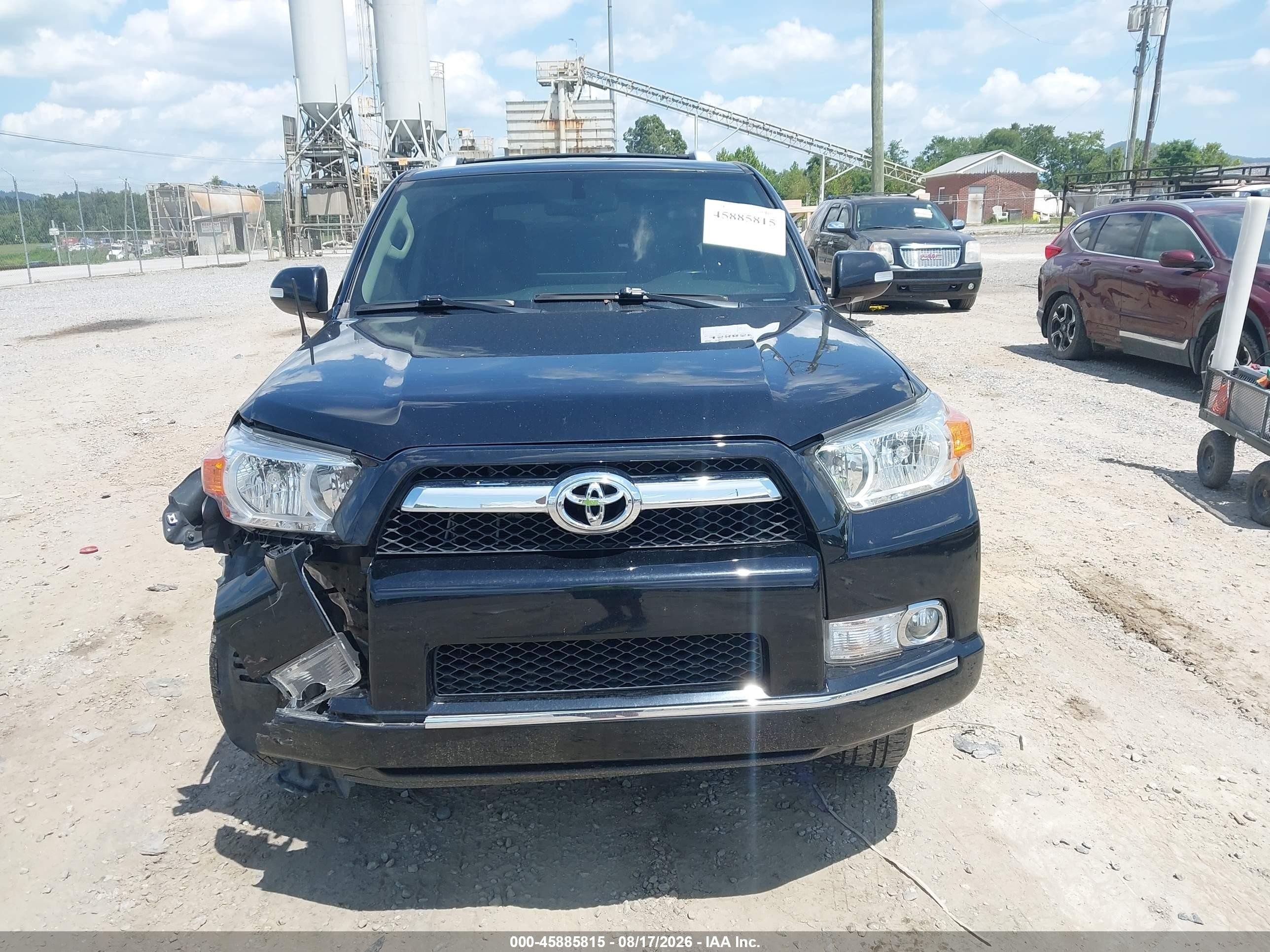 2012 Toyota 4runner Limited Black vin: JTEBU5JR1C5084761