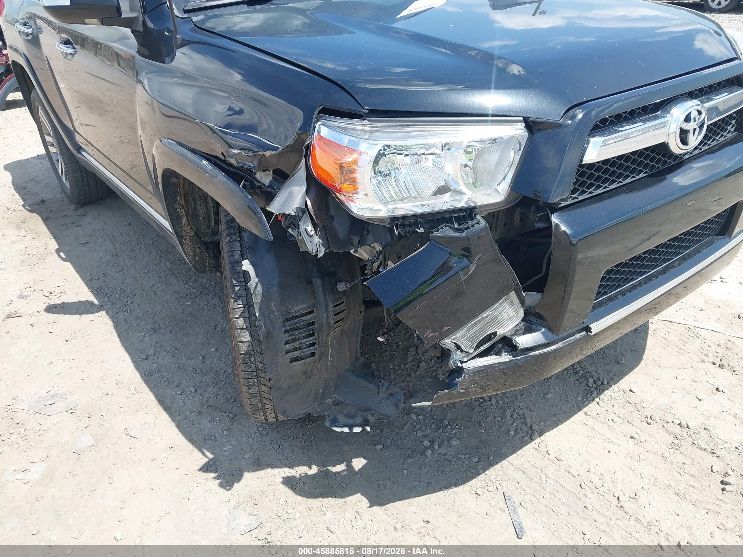 2012 Toyota 4runner Limited Black vin: JTEBU5JR1C5084761