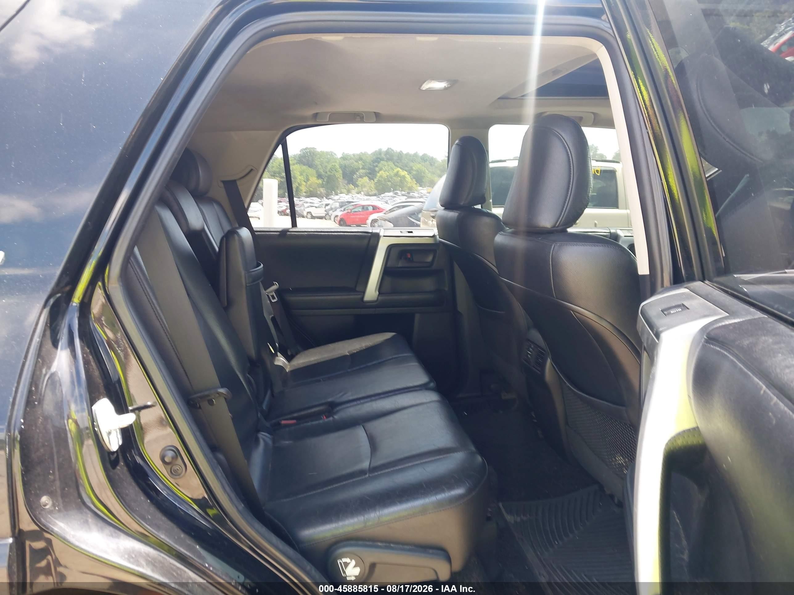 2012 Toyota 4runner Limited Black vin: JTEBU5JR1C5084761