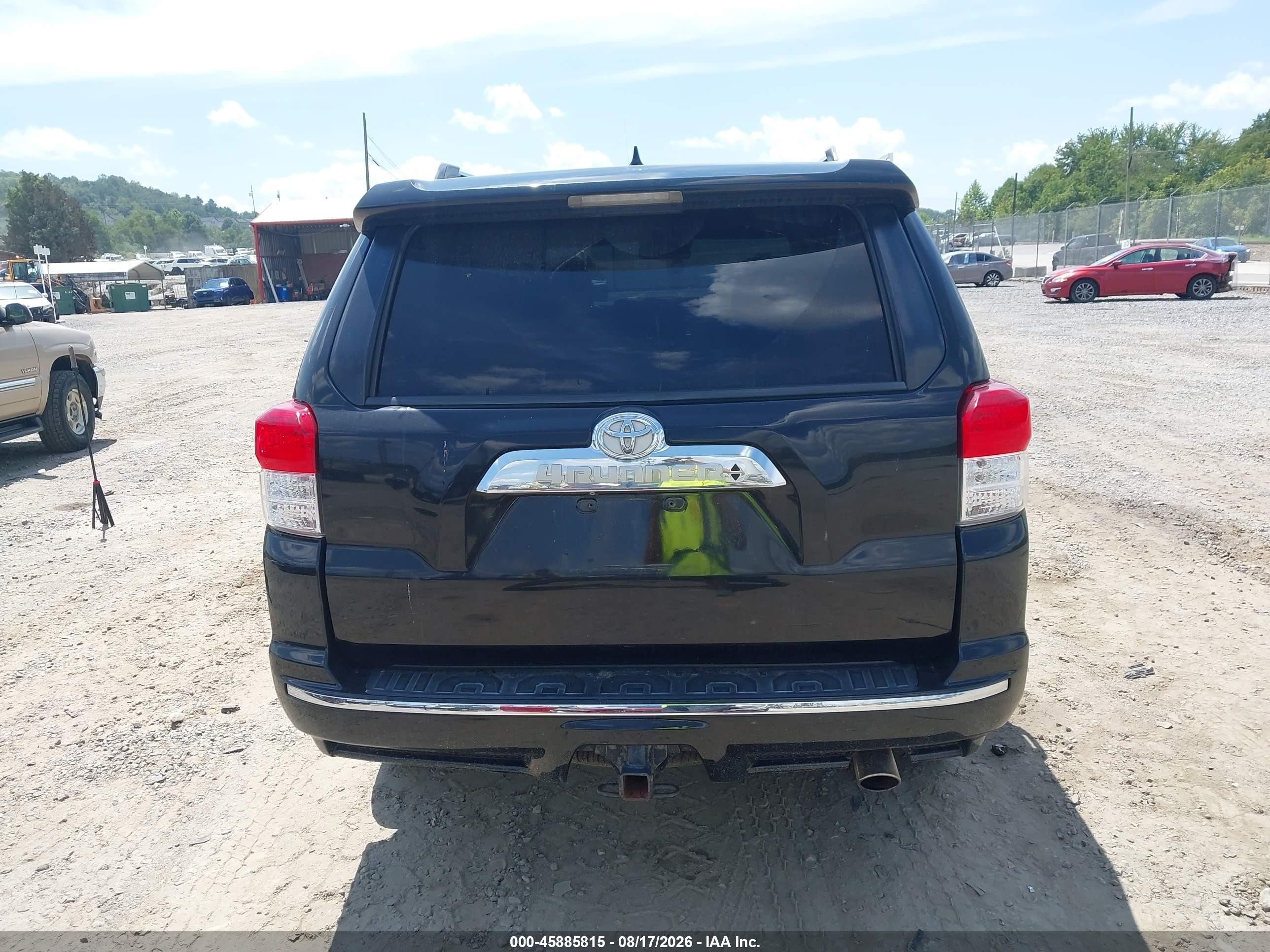 2012 Toyota 4runner Limited Black vin: JTEBU5JR1C5084761