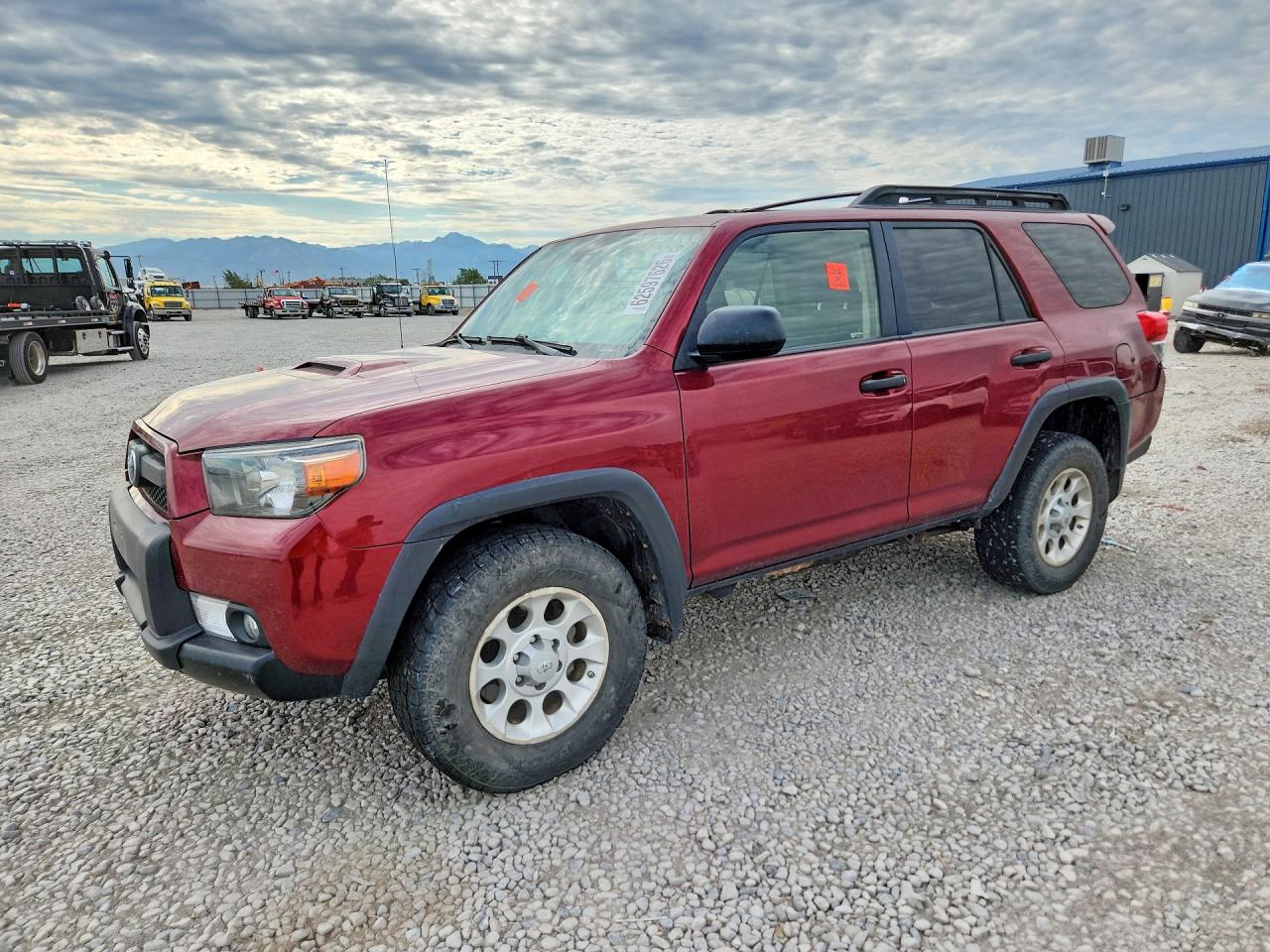 2012 Toyota 4runner Trail Burgundy vin: JTEBU5JR1C5096005