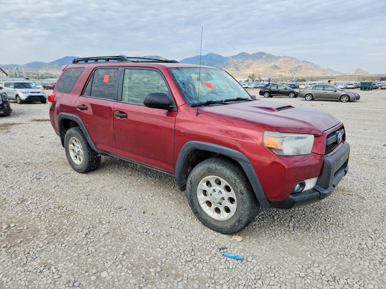 2012 Toyota 4runner Trail Burgundy vin: JTEBU5JR1C5096005
