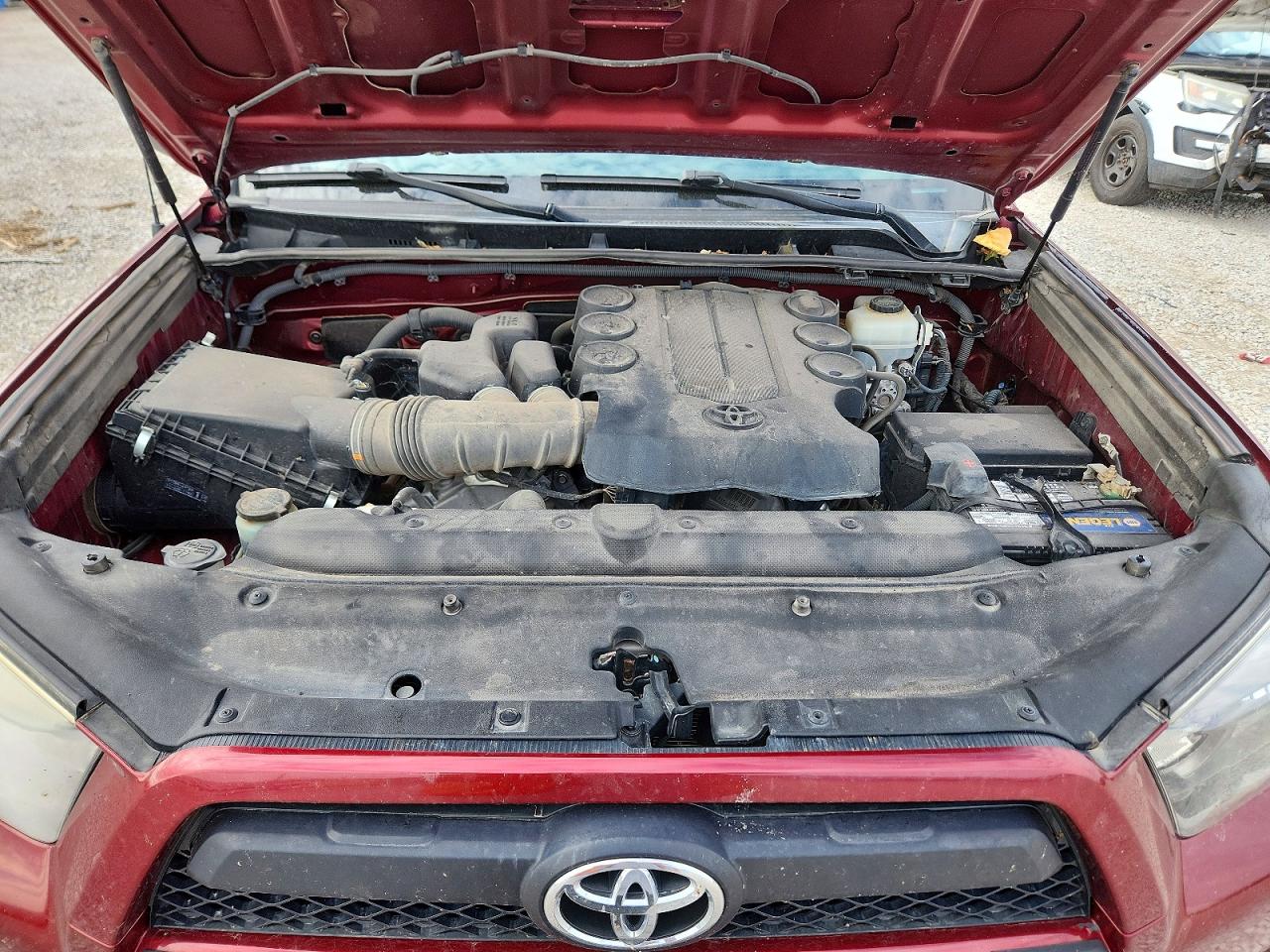2012 Toyota 4runner Trail Burgundy vin: JTEBU5JR1C5096005