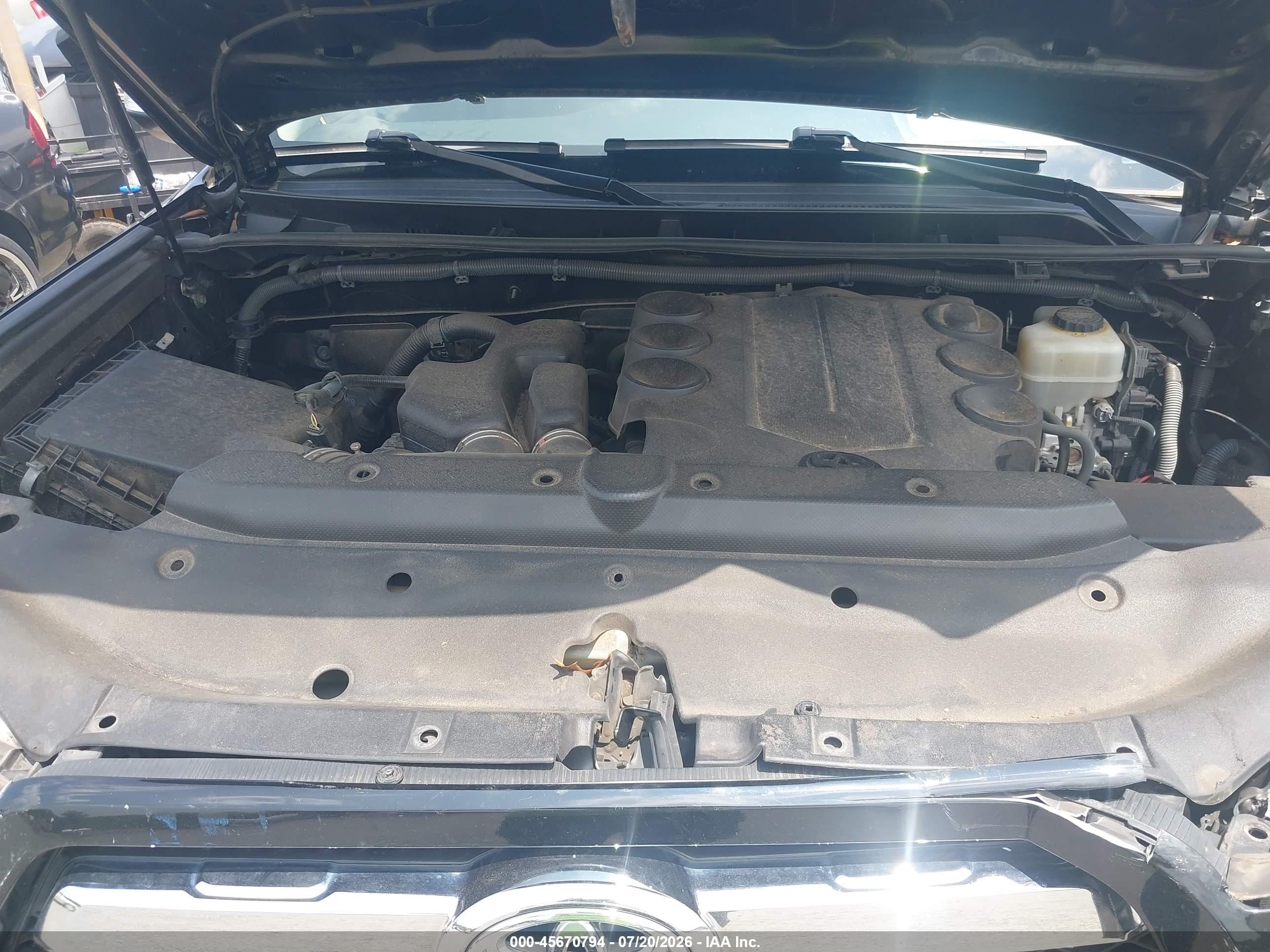2013 Toyota 4runner Sr5 Черный vin: JTEBU5JR1D5125116