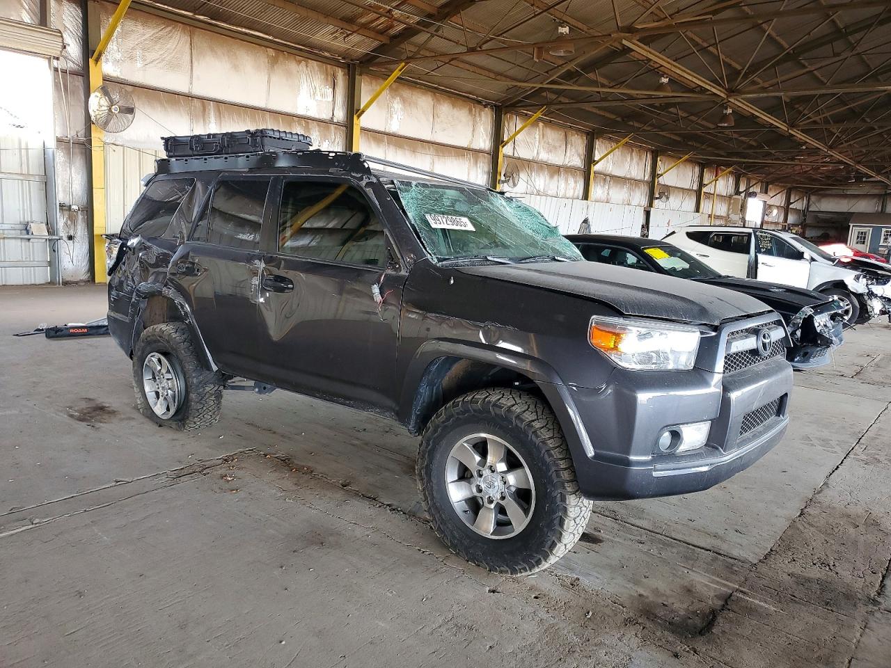 2013 Toyota 4runner Sr5 Gray vin: JTEBU5JR1D5127643