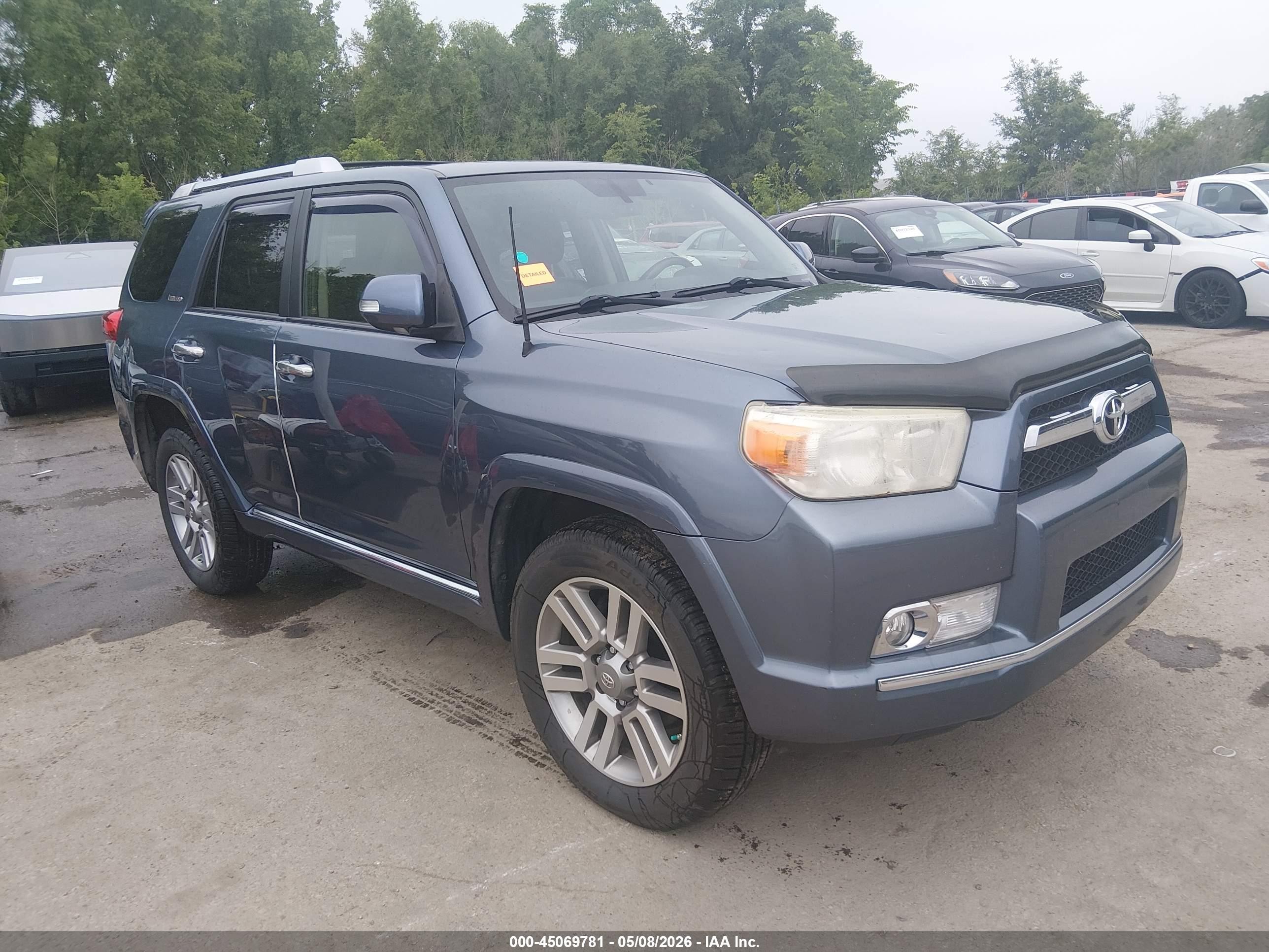 2013 Toyota 4runner Limited Light Blue vin: JTEBU5JR1D5133751