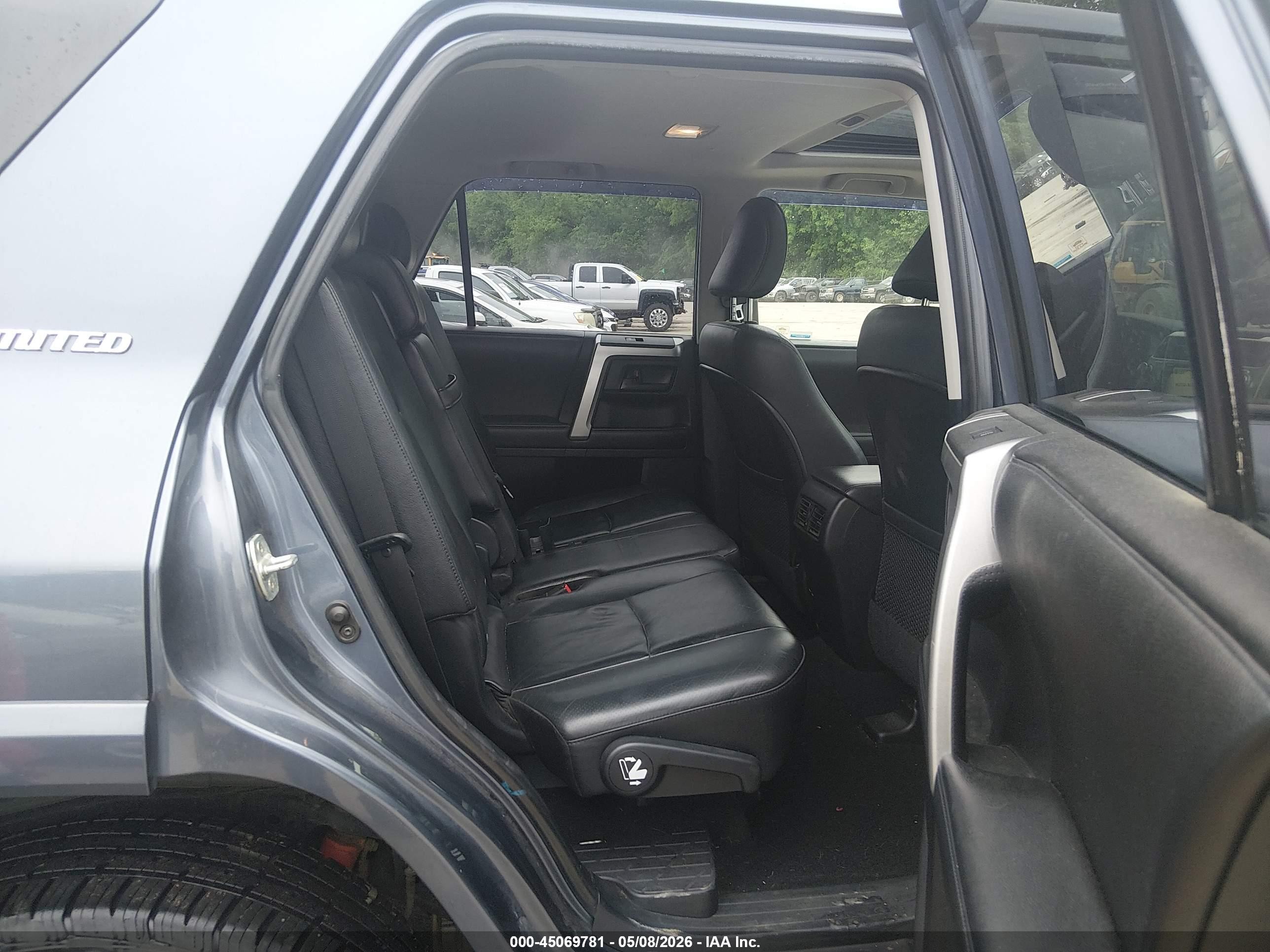 2013 Toyota 4runner Limited Light Blue vin: JTEBU5JR1D5133751