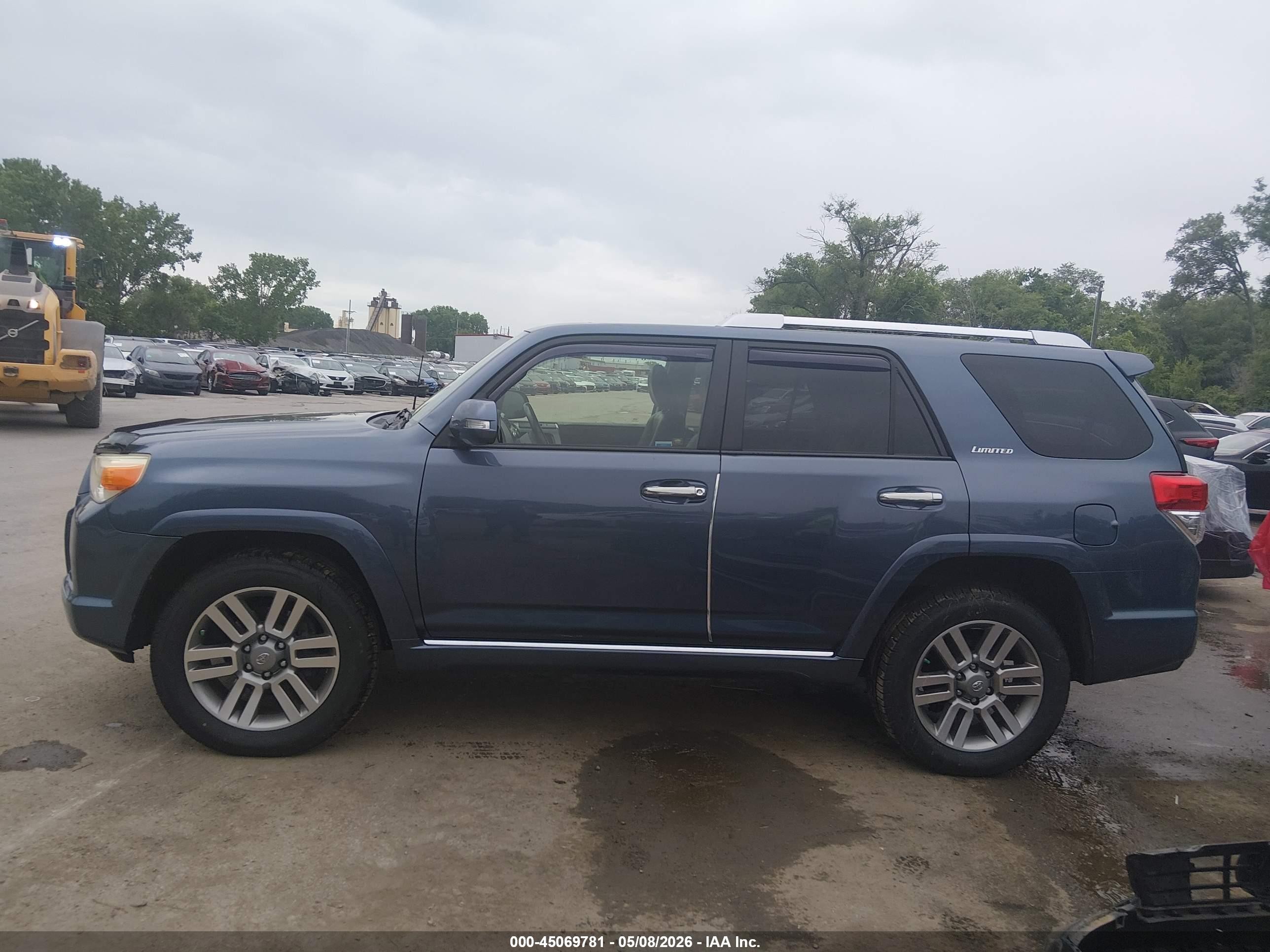 2013 Toyota 4runner Limited Light Blue vin: JTEBU5JR1D5133751