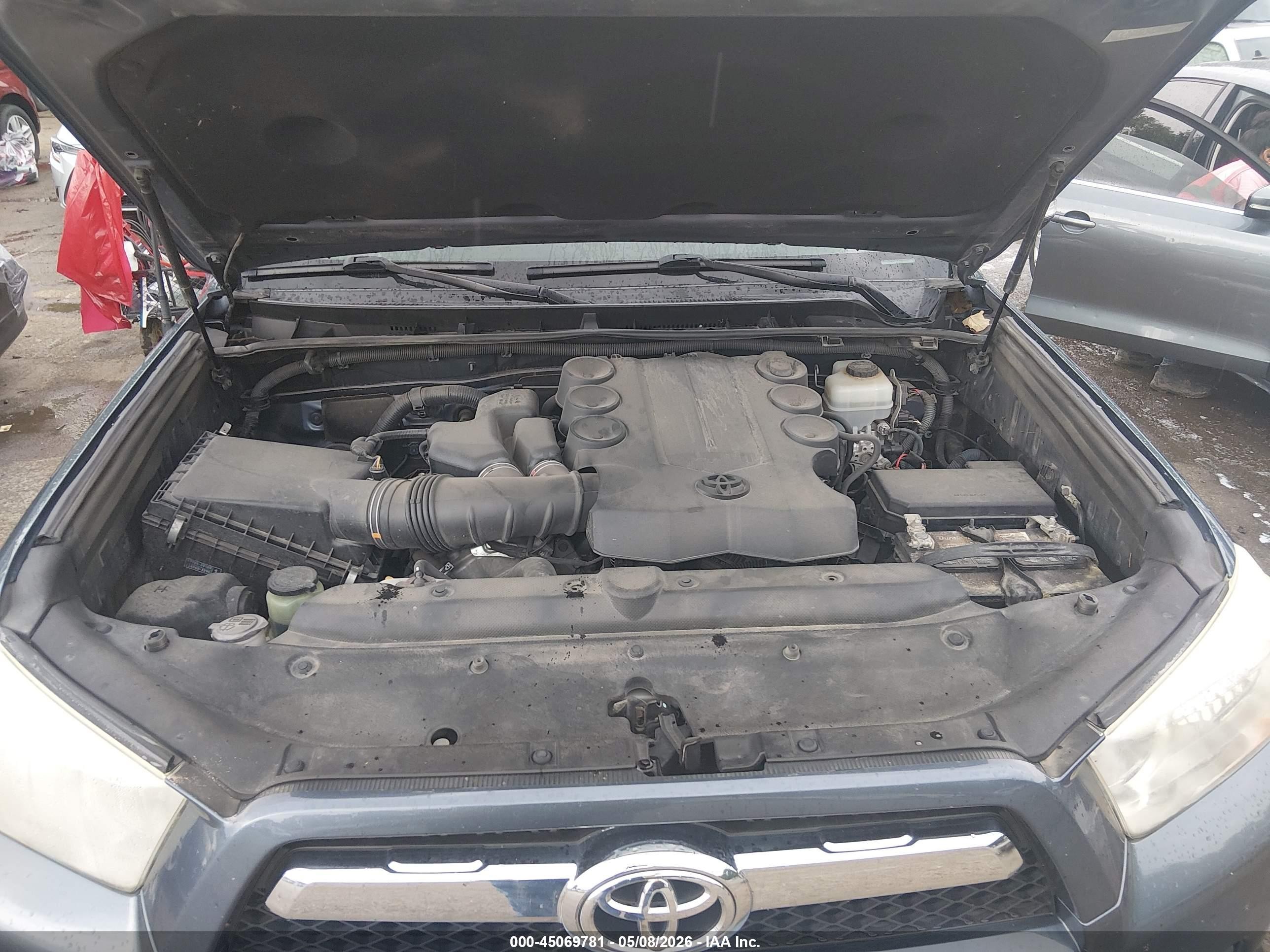 2013 Toyota 4runner Limited Light Blue vin: JTEBU5JR1D5133751