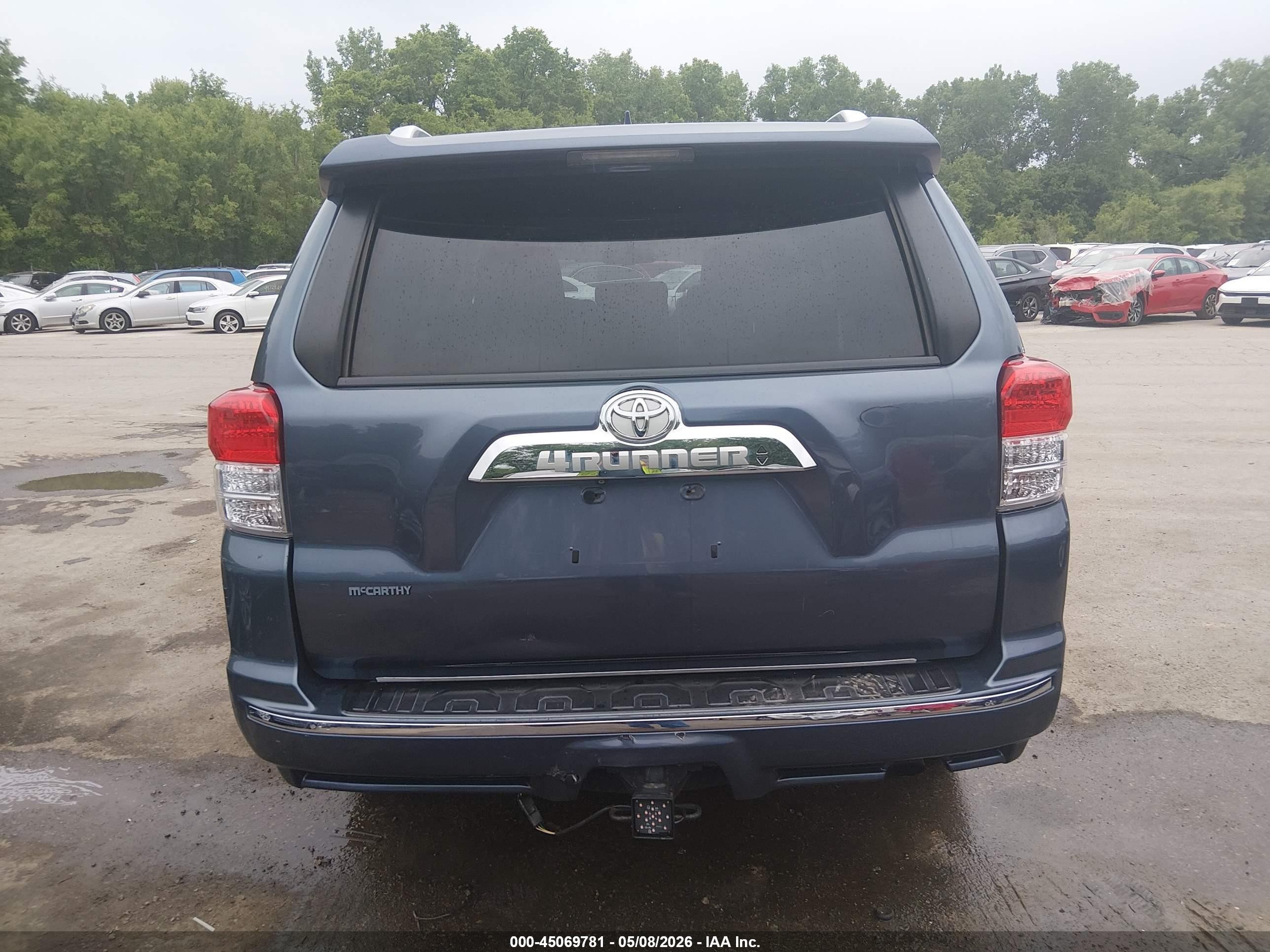 2013 Toyota 4runner Limited Light Blue vin: JTEBU5JR1D5133751