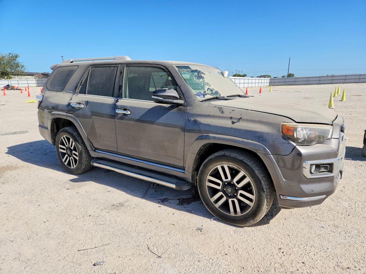 2014 Toyota 4runner Limited Gray vin: JTEBU5JR1E5157839