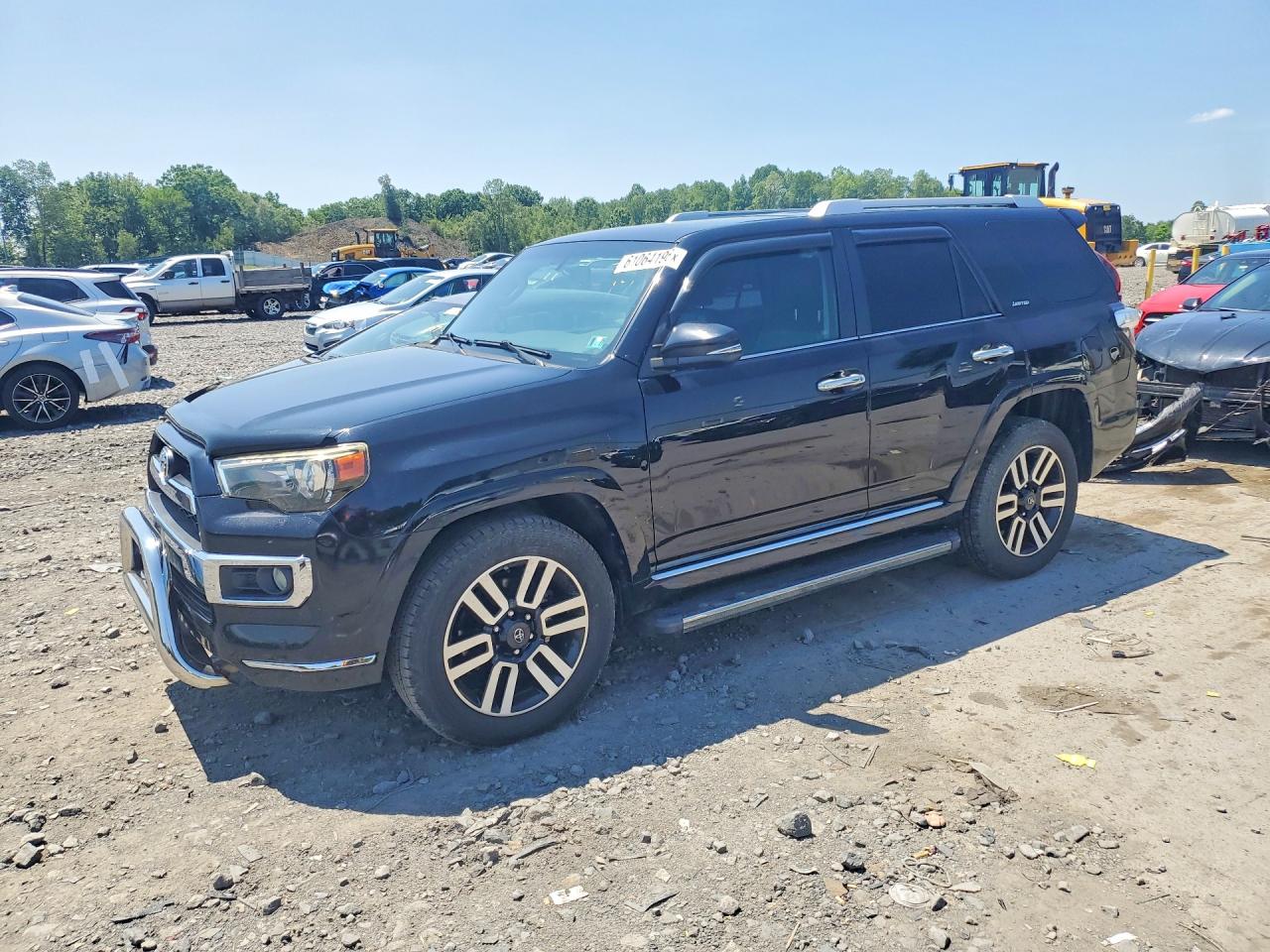 2014 Toyota 4runner Limited Black vin: JTEBU5JR1E5177427