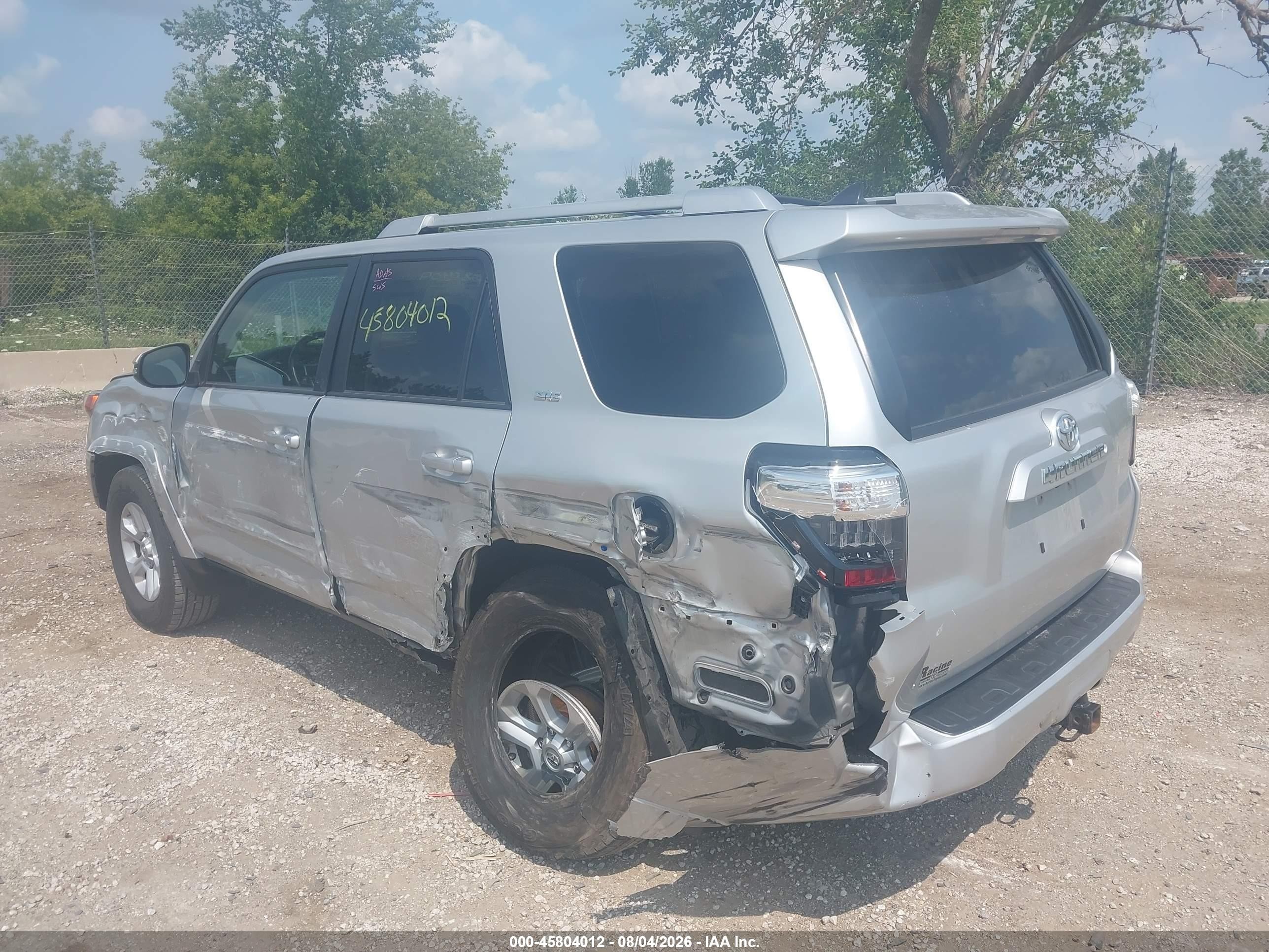 2014 Toyota 4runner Sr5 Premium Silver vin: JTEBU5JR1E5177573