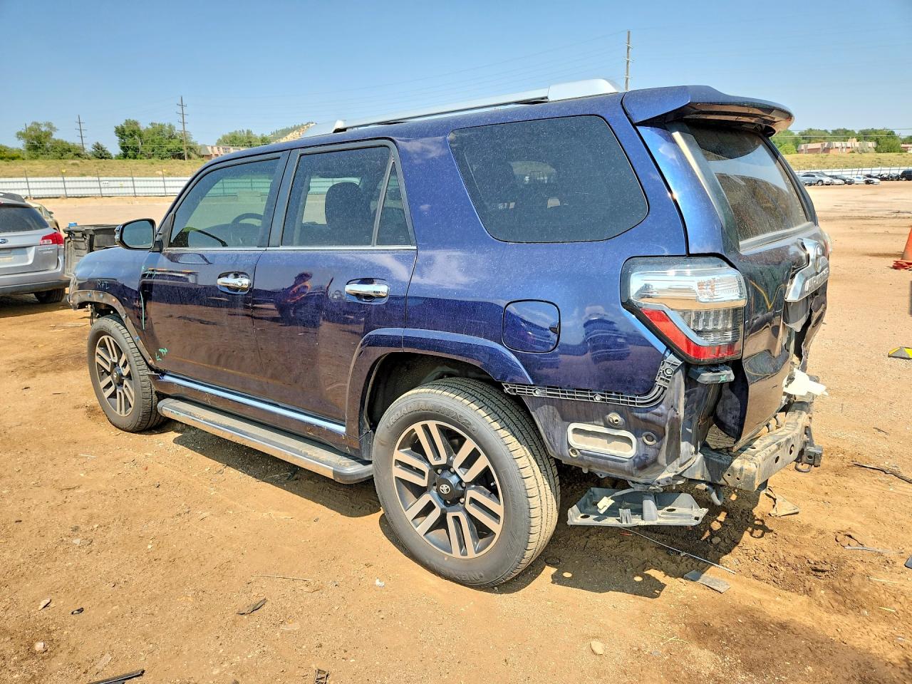 2014 Toyota 4runner Limited Синий vin: JTEBU5JR1E5186189