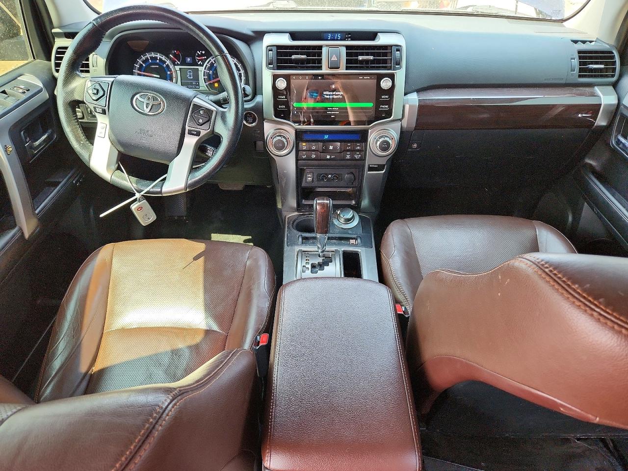 2014 Toyota 4runner Limited Синий vin: JTEBU5JR1E5186189