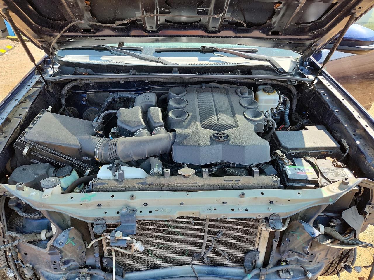 2014 Toyota 4runner Limited Синий vin: JTEBU5JR1E5186189