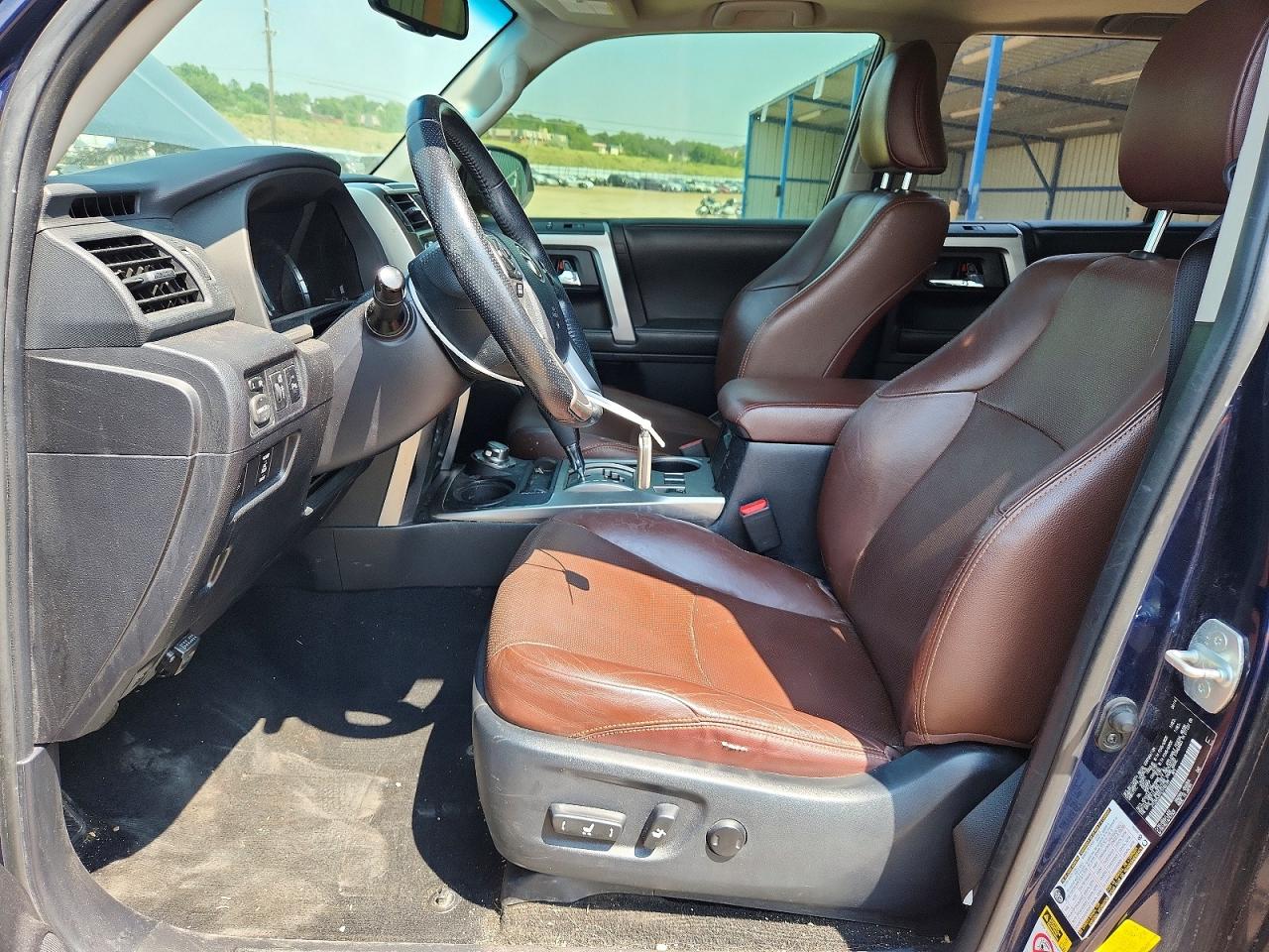 2014 Toyota 4runner Limited Синий vin: JTEBU5JR1E5186189