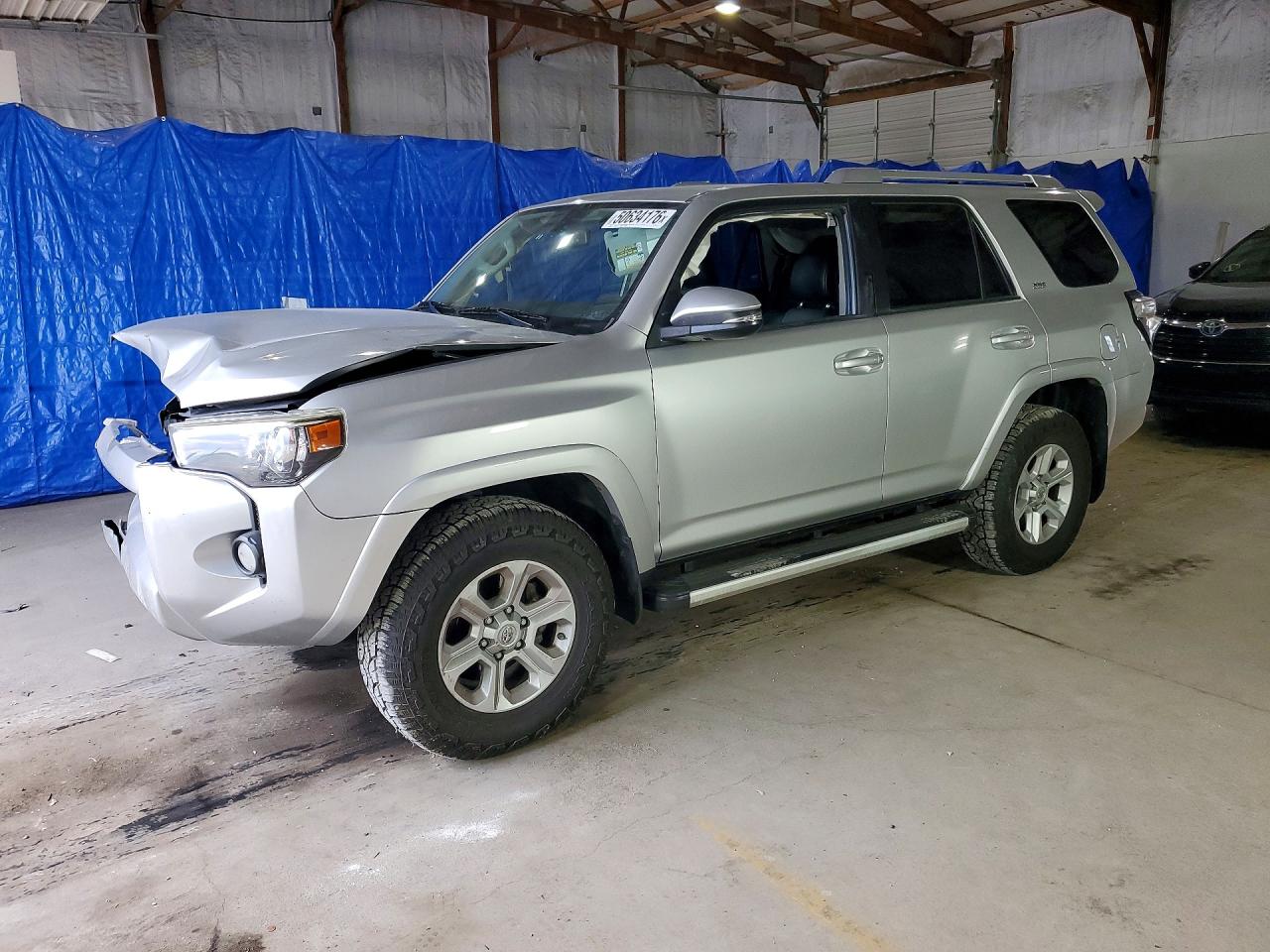 2014 Toyota 4runner Sr5 Premium Серебряный vin: JTEBU5JR1E5190775