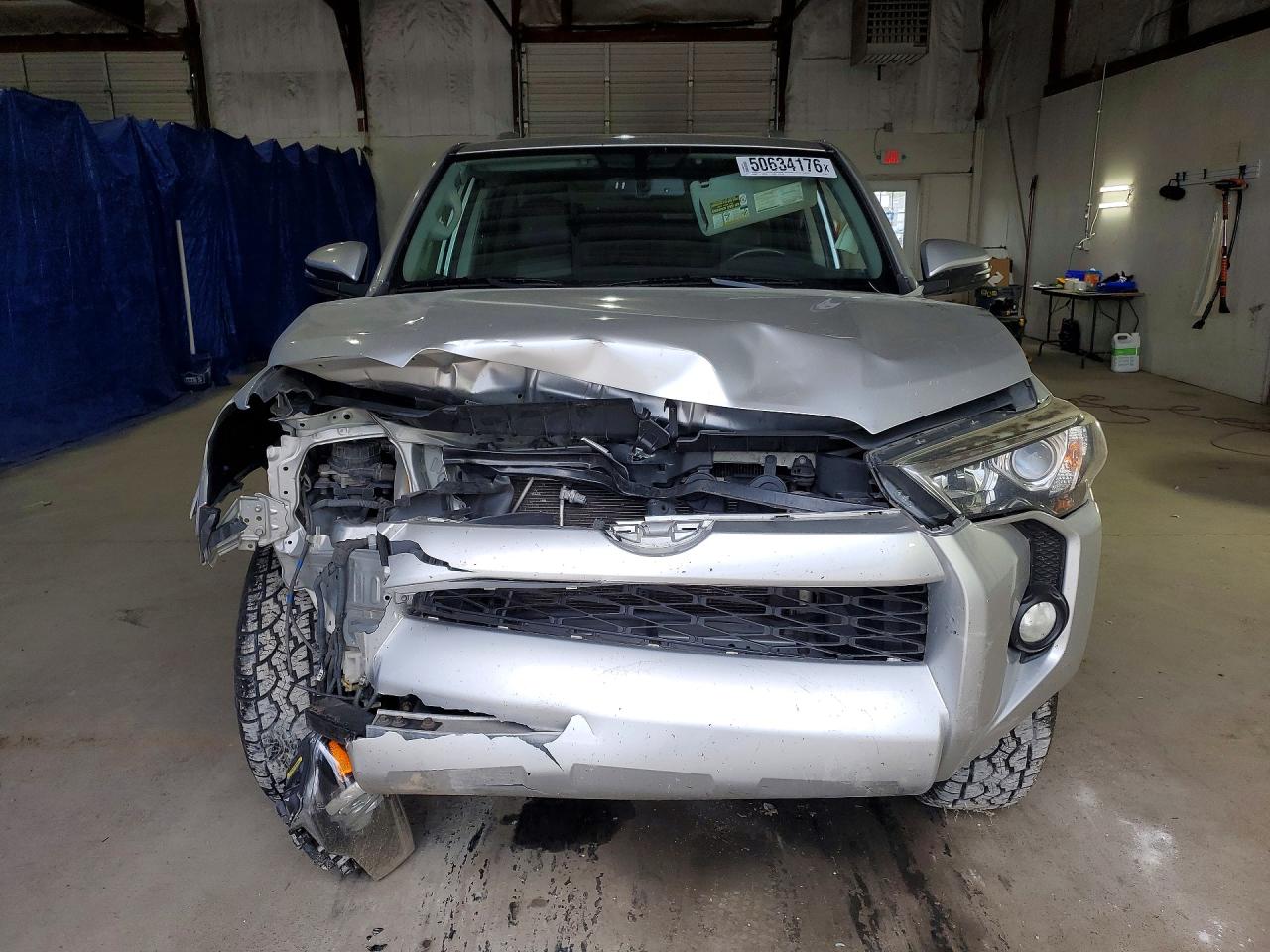 2014 Toyota 4runner Sr5 Premium Серебряный vin: JTEBU5JR1E5190775
