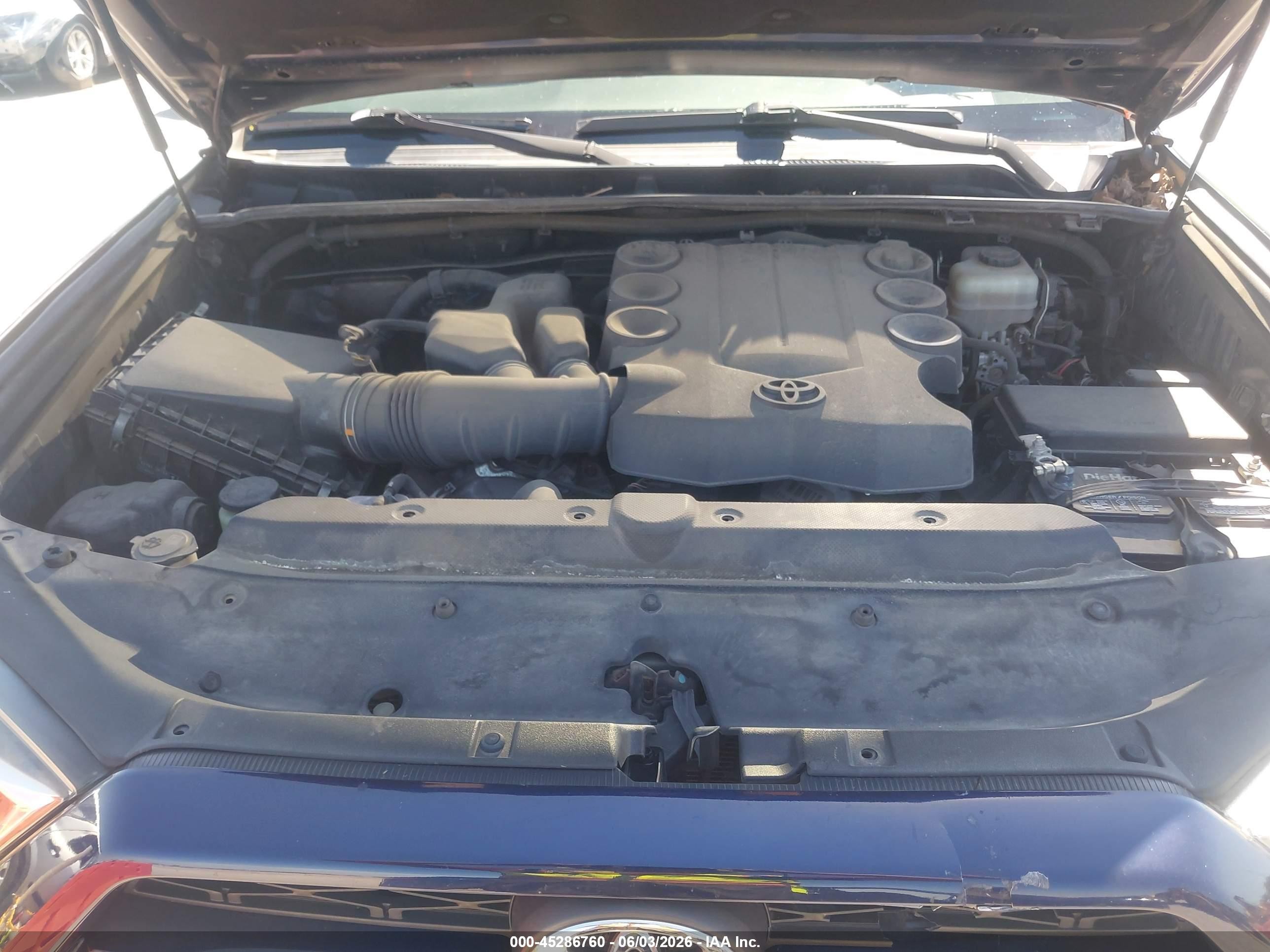 2015 Toyota 4runner Limited Blue vin: JTEBU5JR1F5215823