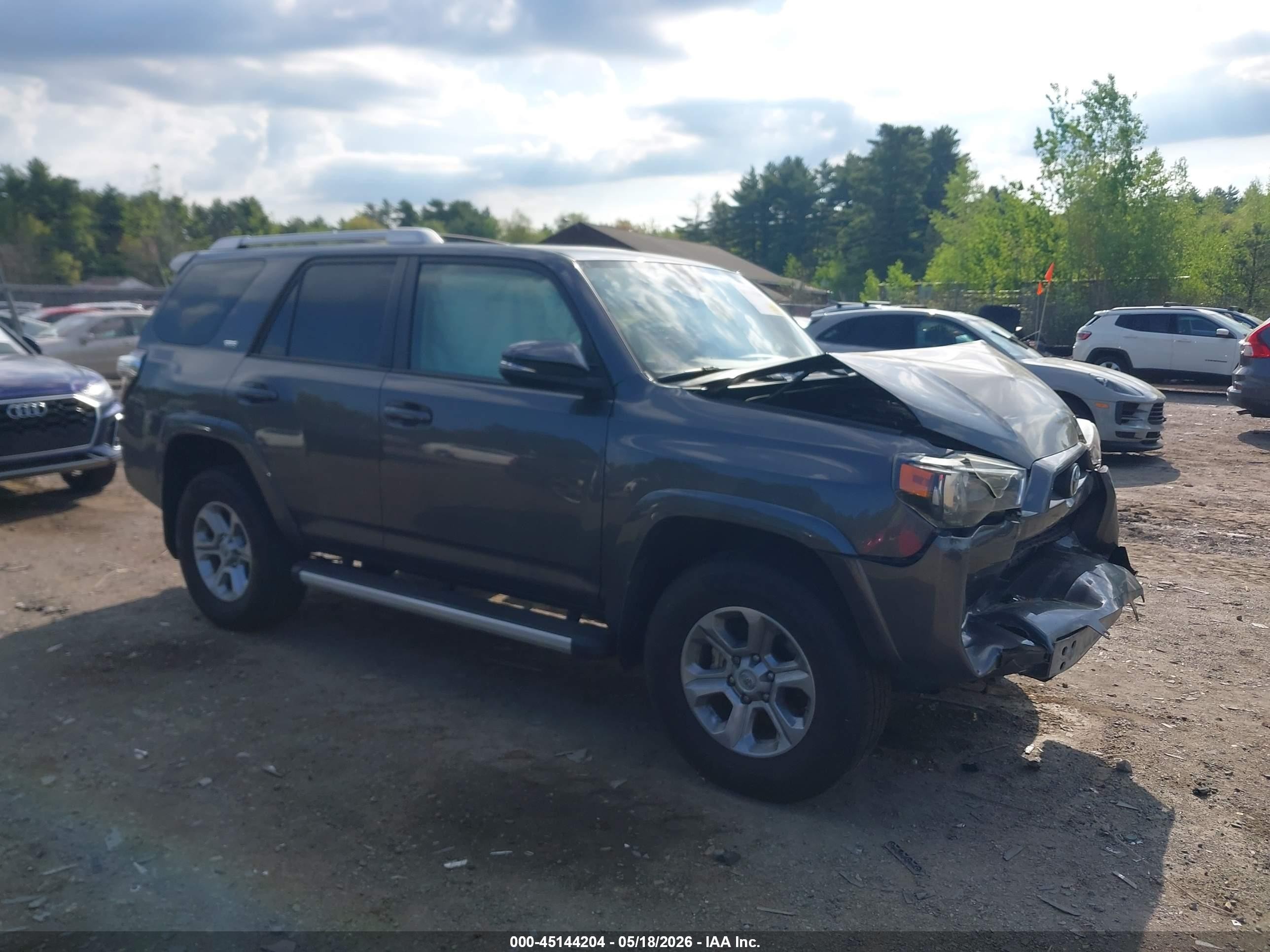 2015 Toyota 4runner Sr5 Premium Gray vin: JTEBU5JR1F5225896