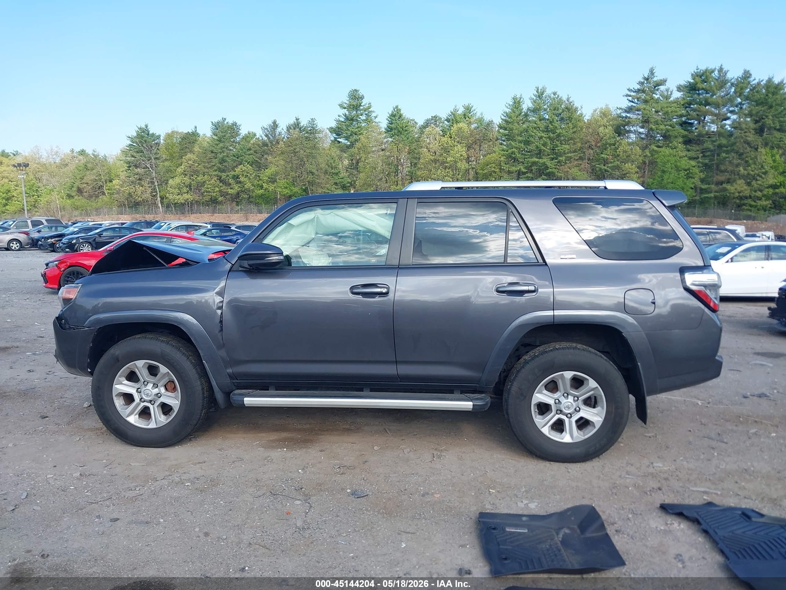 2015 Toyota 4runner Sr5 Premium Серый vin: JTEBU5JR1F5225896