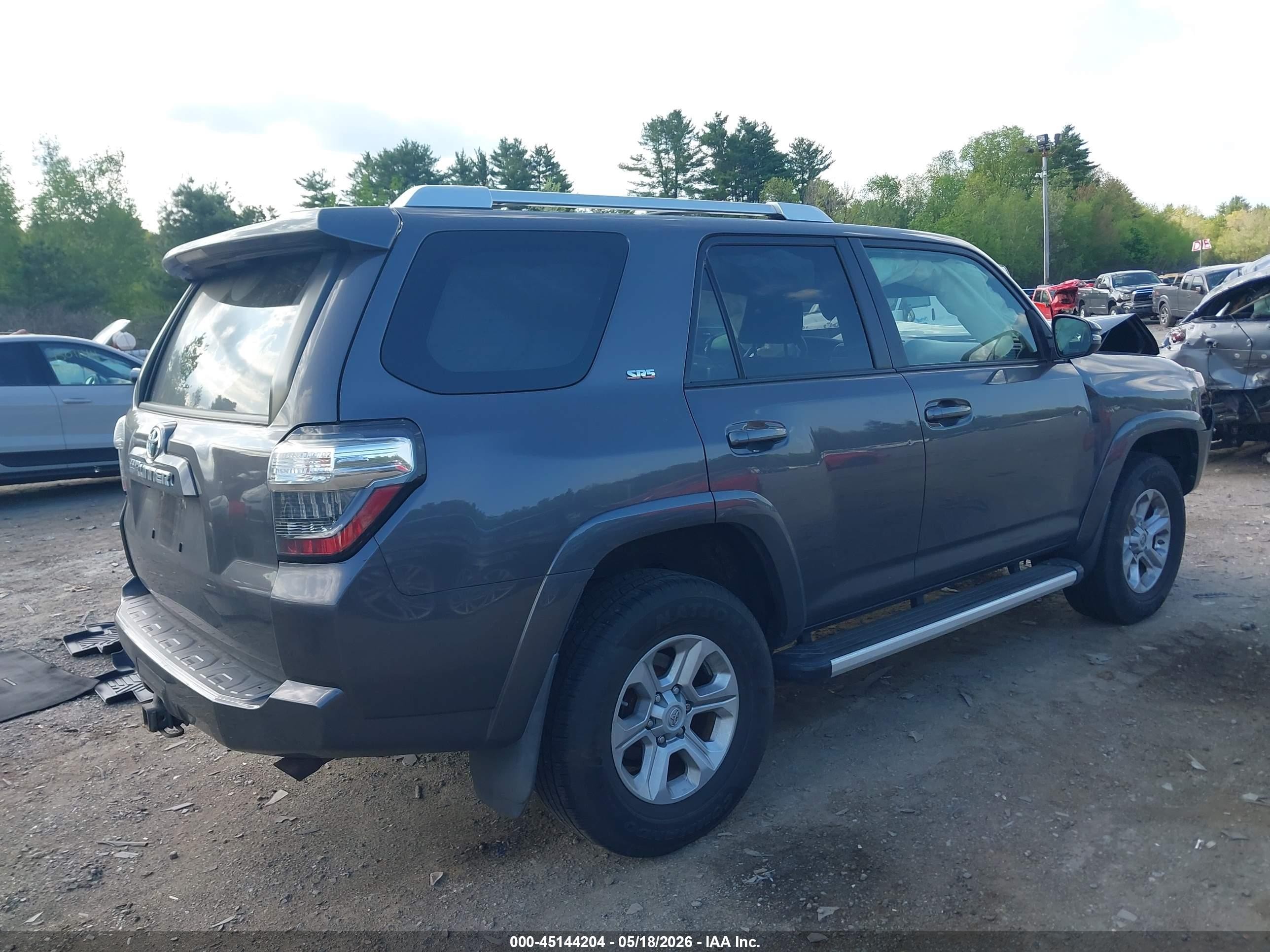 2015 Toyota 4runner Sr5 Premium Серый vin: JTEBU5JR1F5225896