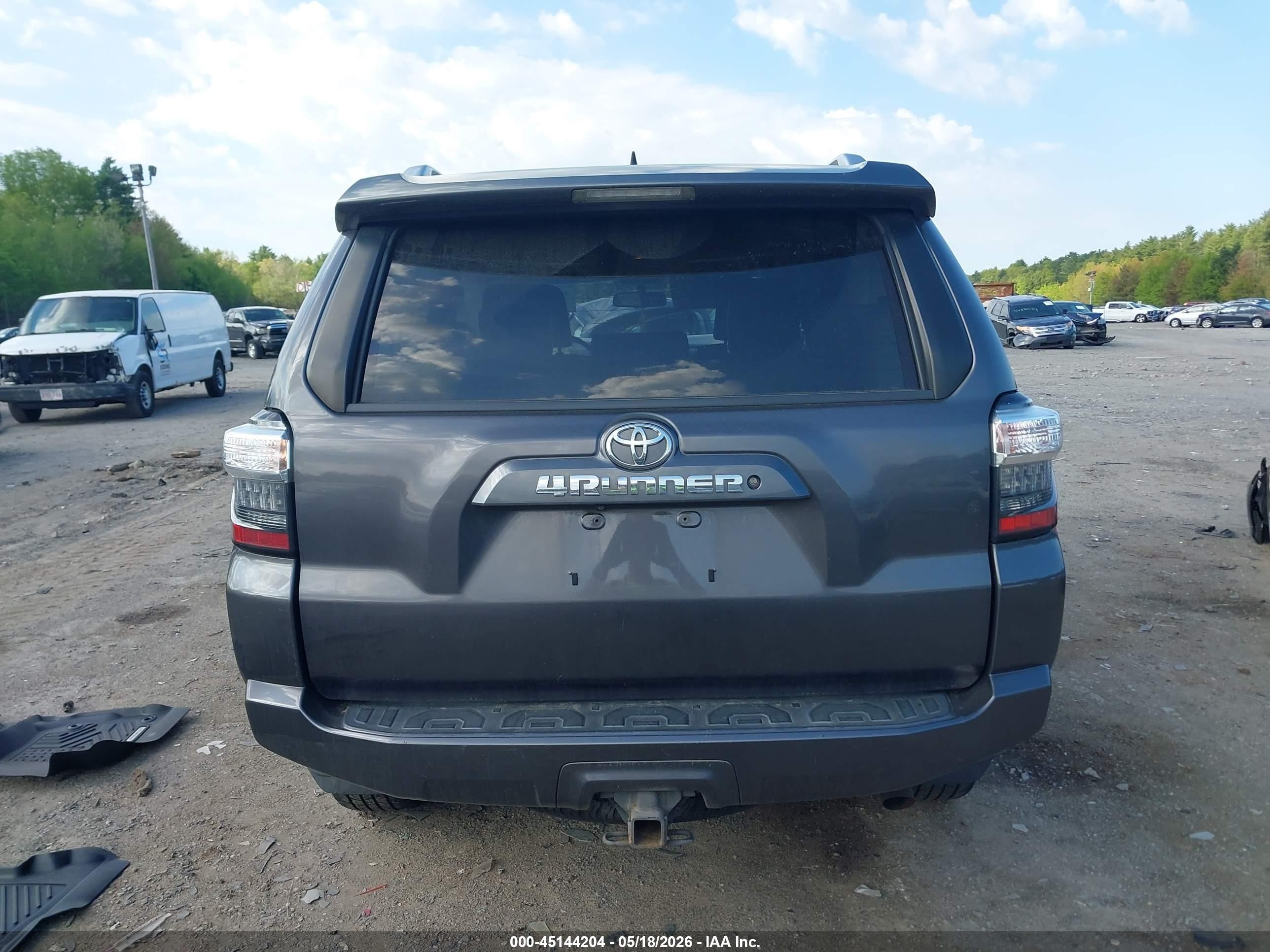 2015 Toyota 4runner Sr5 Premium Серый vin: JTEBU5JR1F5225896