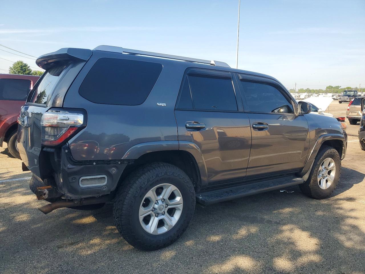 2015 Toyota 4runner Sr5 Серый vin: JTEBU5JR1F5232587