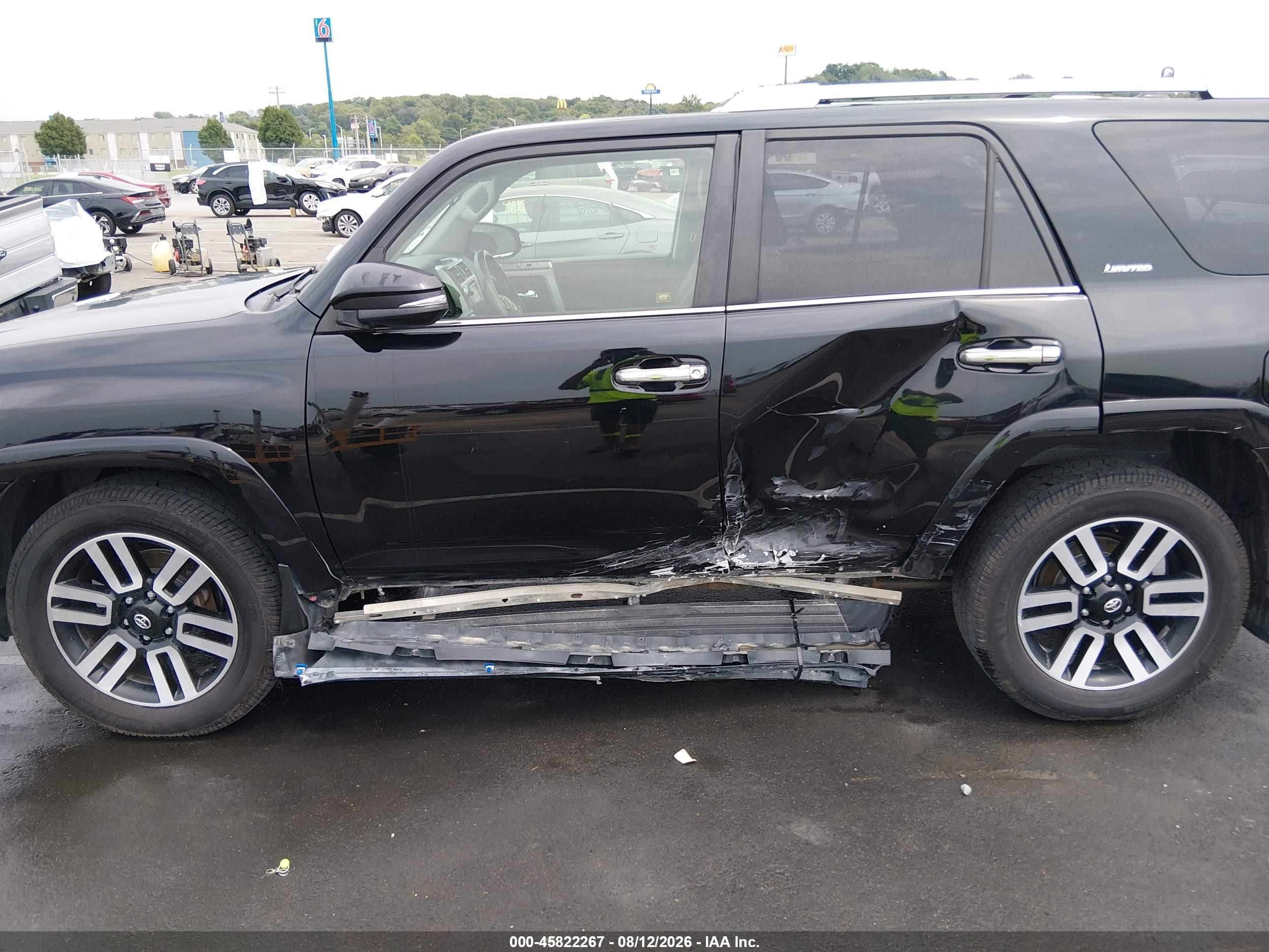 2015 Toyota 4runner Limited Black vin: JTEBU5JR1F5258476
