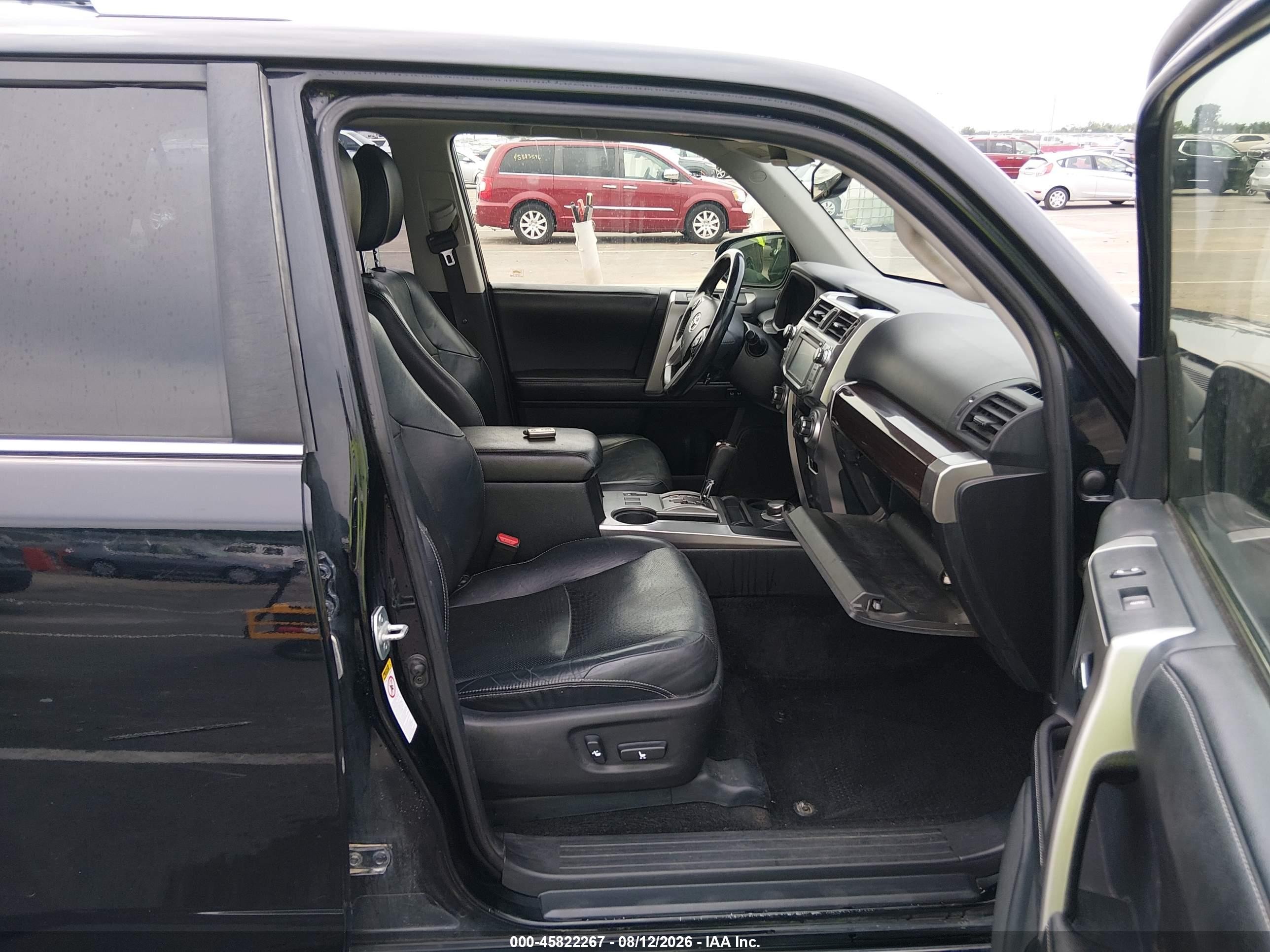 2015 Toyota 4runner Limited Black vin: JTEBU5JR1F5258476