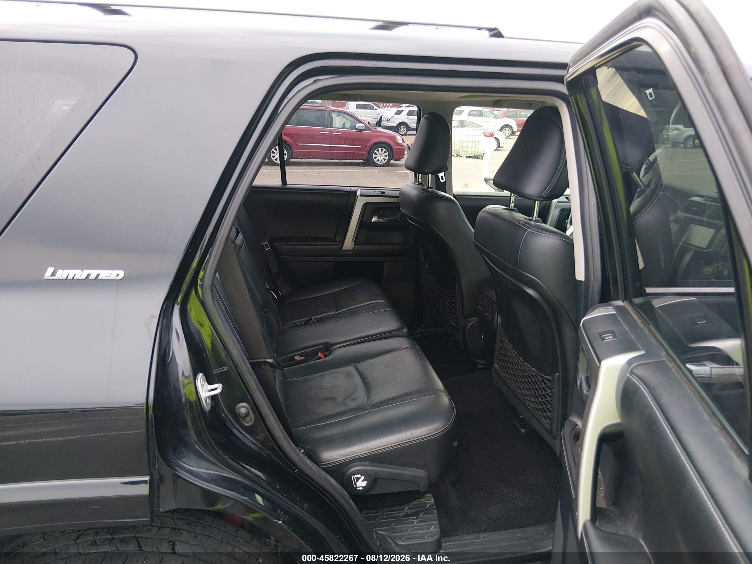2015 Toyota 4runner Limited Black vin: JTEBU5JR1F5258476