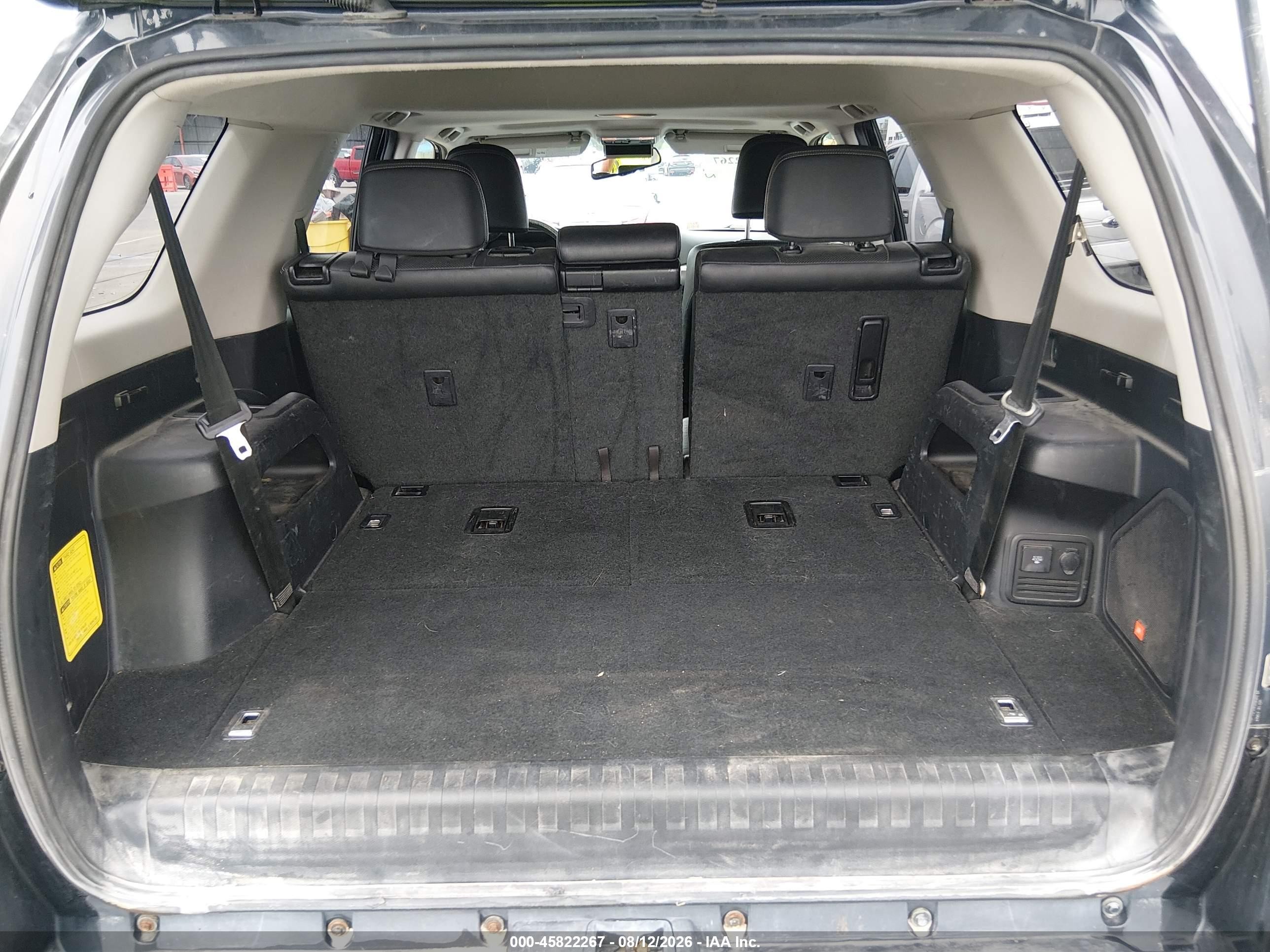 2015 Toyota 4runner Limited Black vin: JTEBU5JR1F5258476