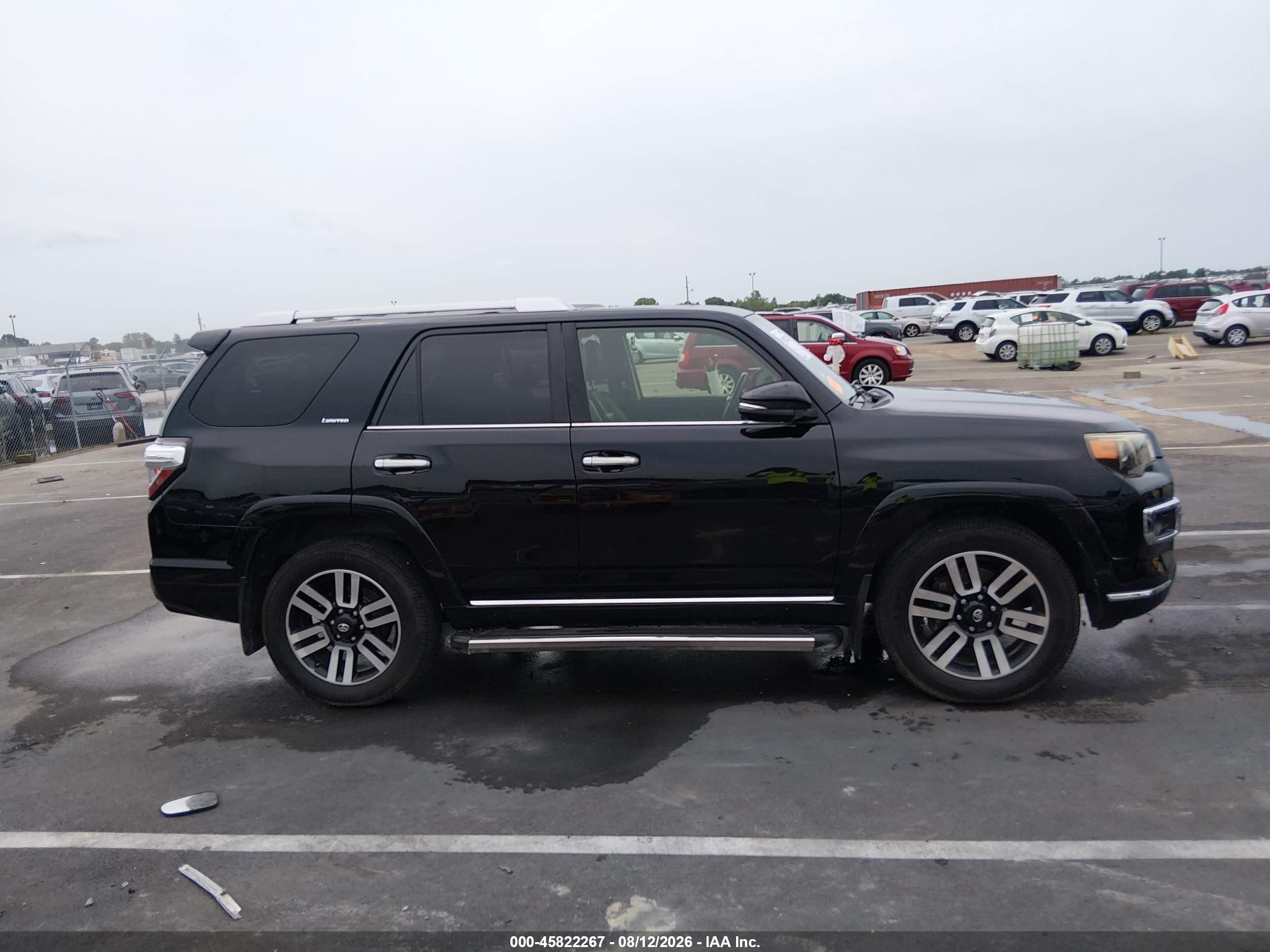2015 Toyota 4runner Limited Black vin: JTEBU5JR1F5258476