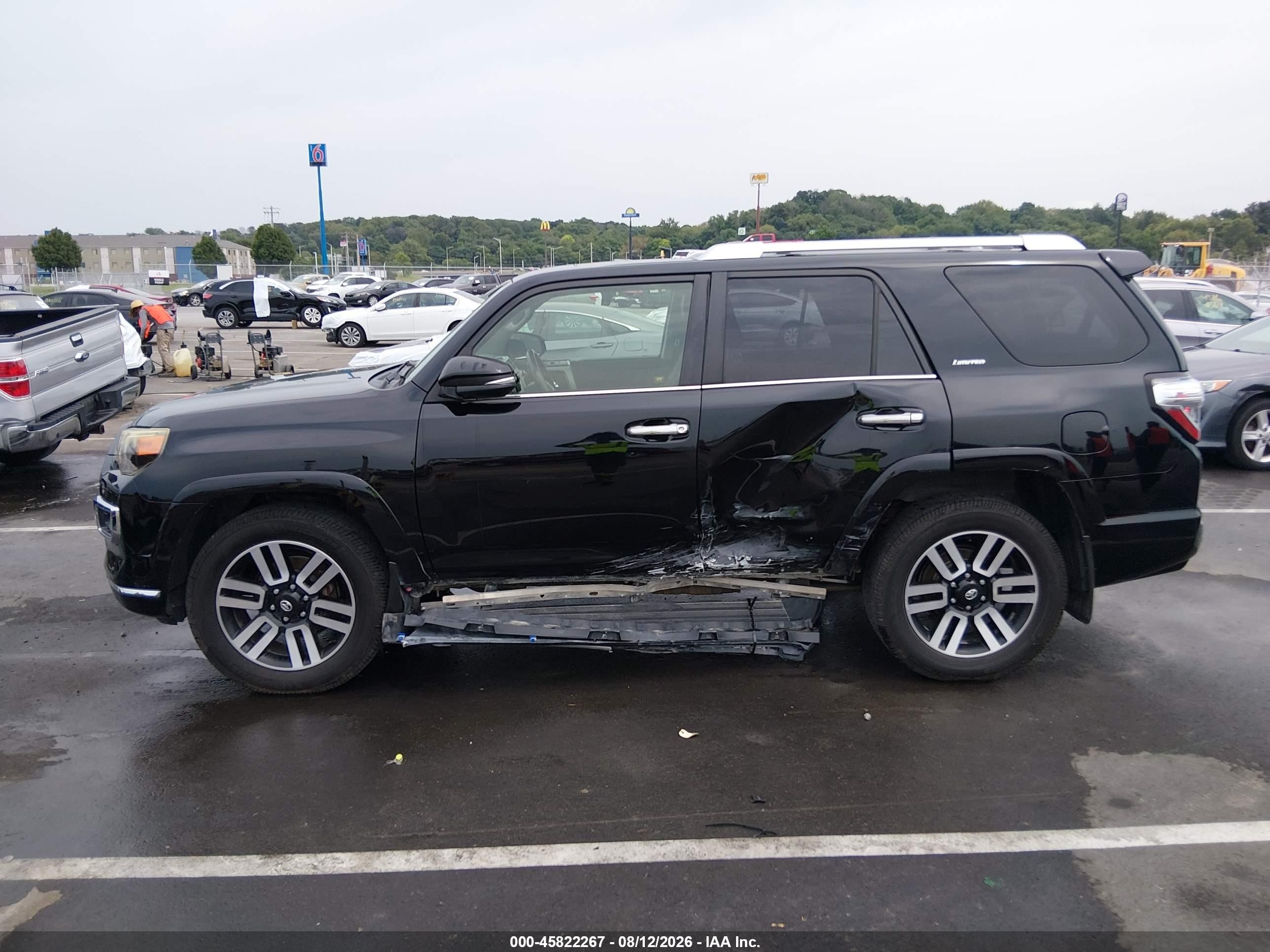 2015 Toyota 4runner Limited Black vin: JTEBU5JR1F5258476