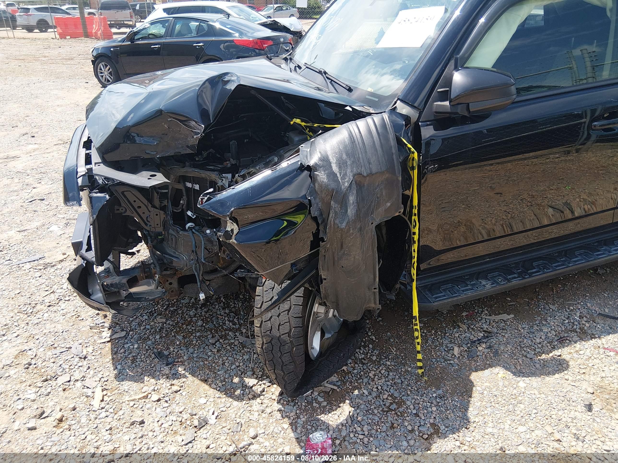 2016 Toyota 4runner Sr5 Black vin: JTEBU5JR1G5282584