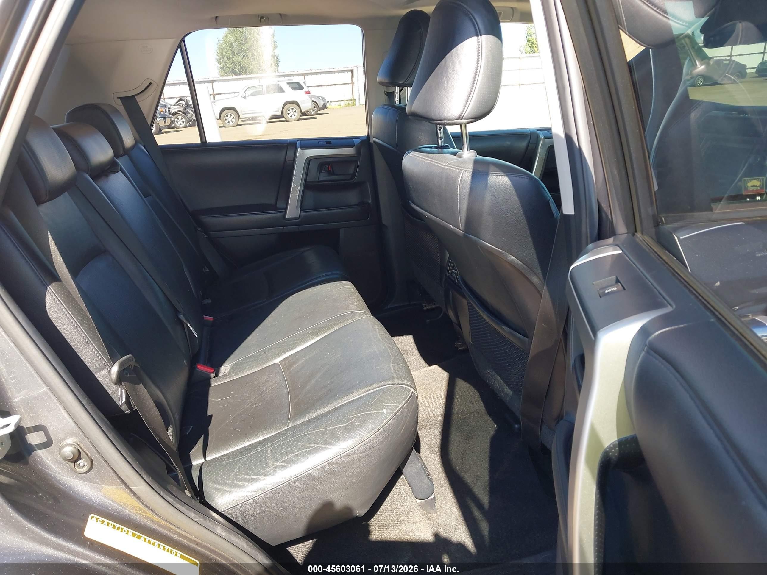2010 Toyota 4runner Limited V6 Gray vin: JTEBU5JR2A5002386
