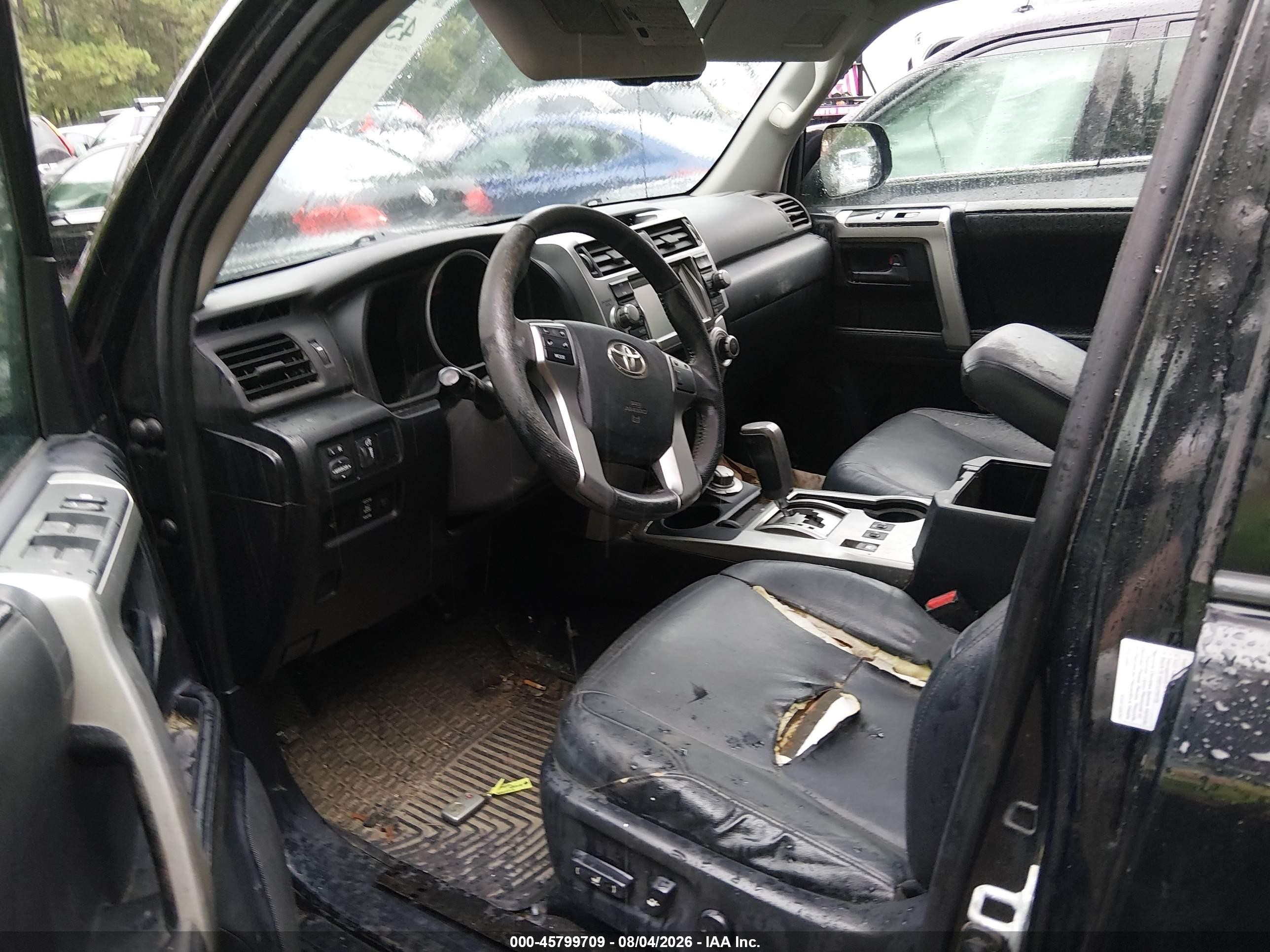 2010 Toyota 4runner Limited V6 Black vin: JTEBU5JR2A5003778