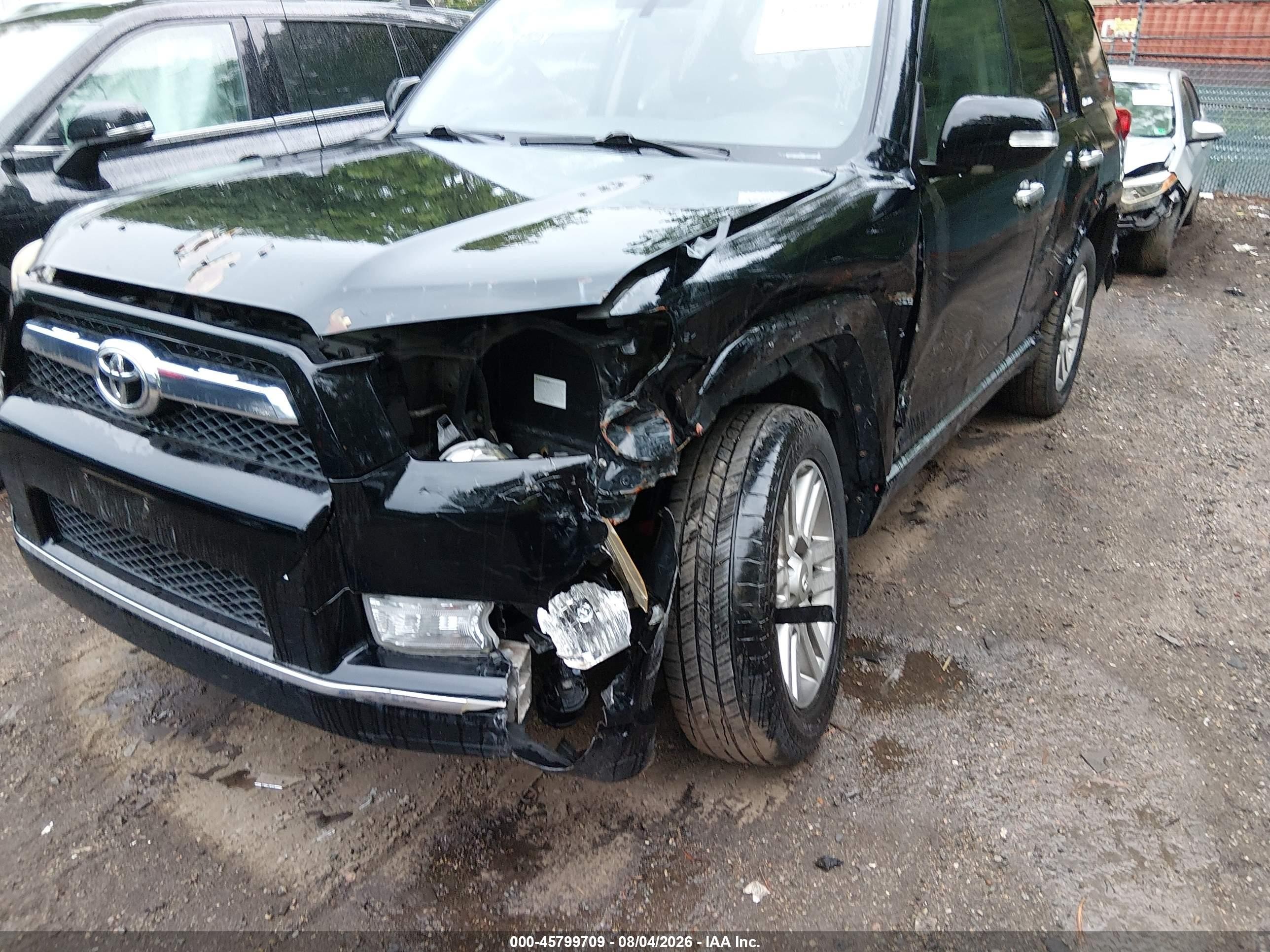 2010 Toyota 4runner Limited V6 Black vin: JTEBU5JR2A5003778