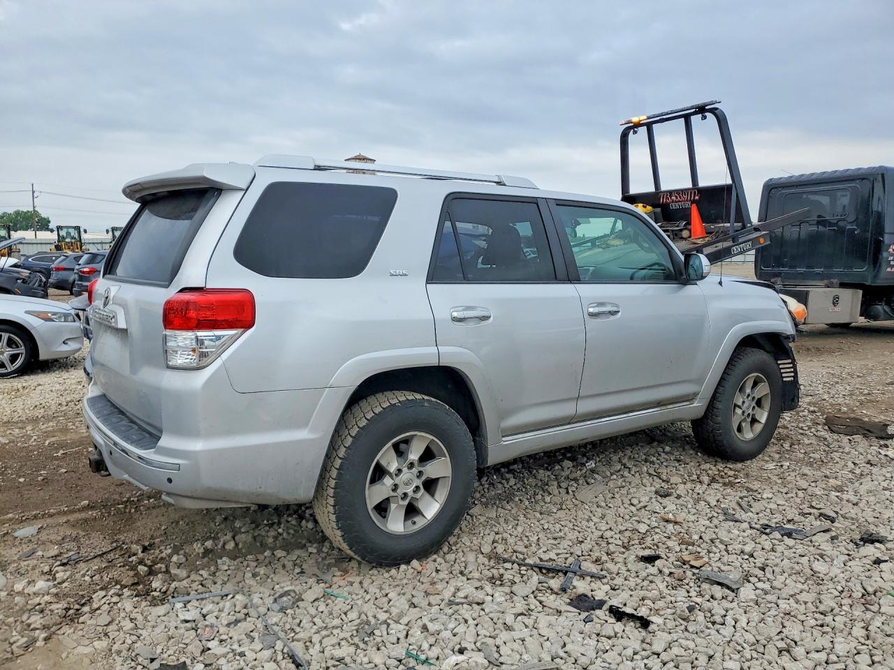 2010 Toyota 4runner Sr5 Silver vin: JTEBU5JR2A5015803