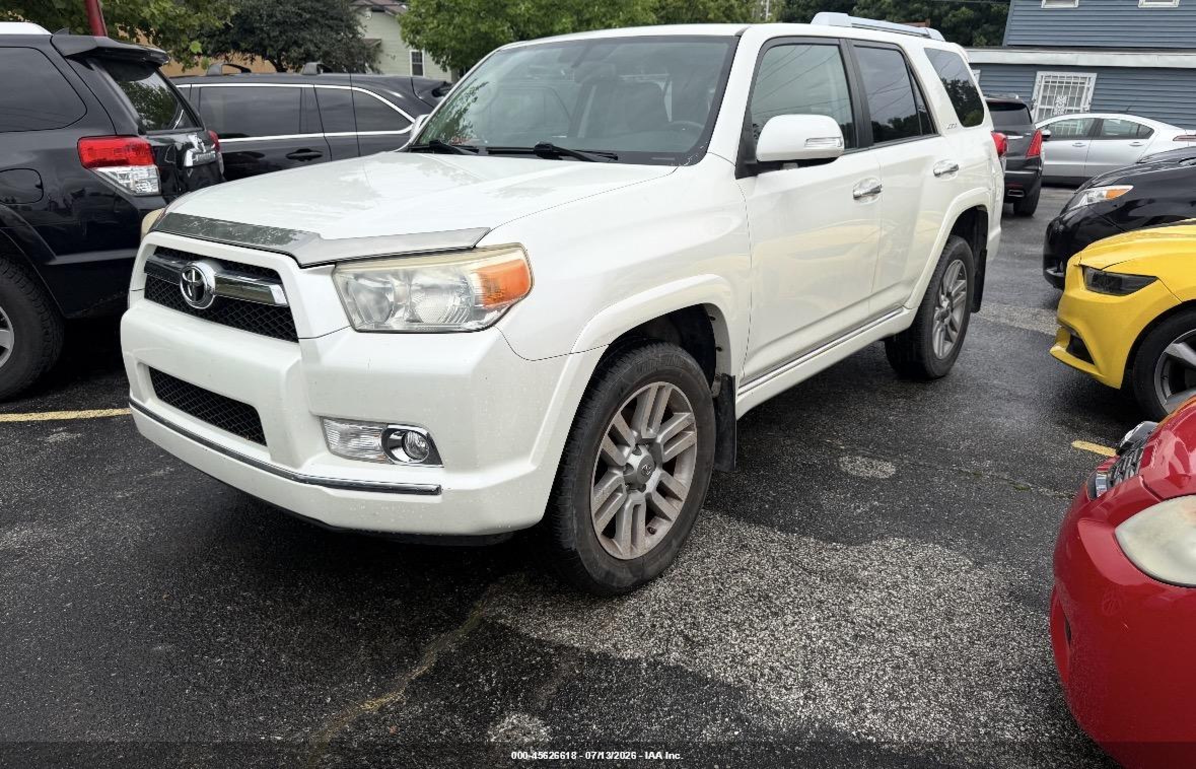 2010 Toyota 4runner Limited V6 White vin: JTEBU5JR2A5023917