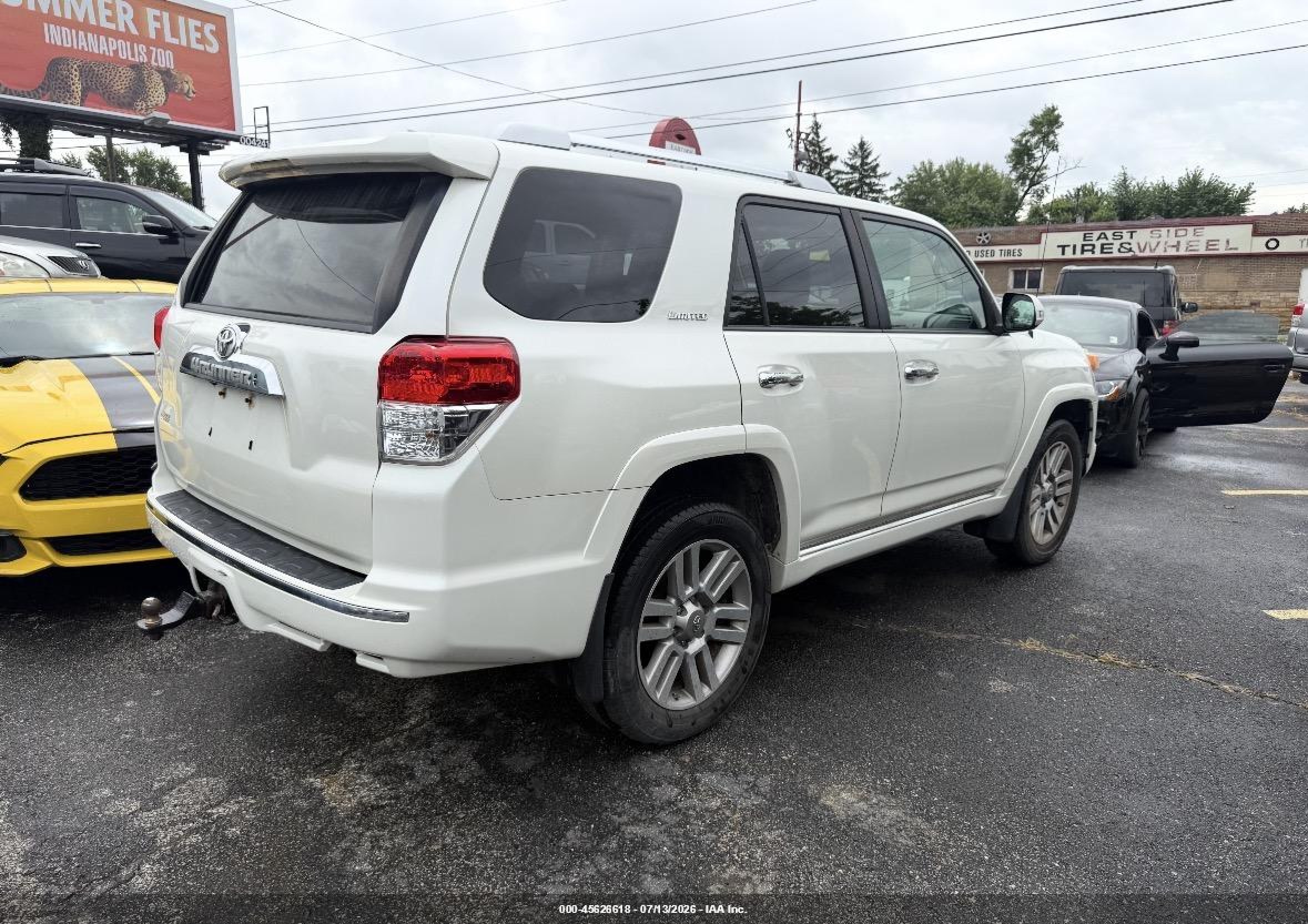 2010 Toyota 4runner Limited V6 White vin: JTEBU5JR2A5023917
