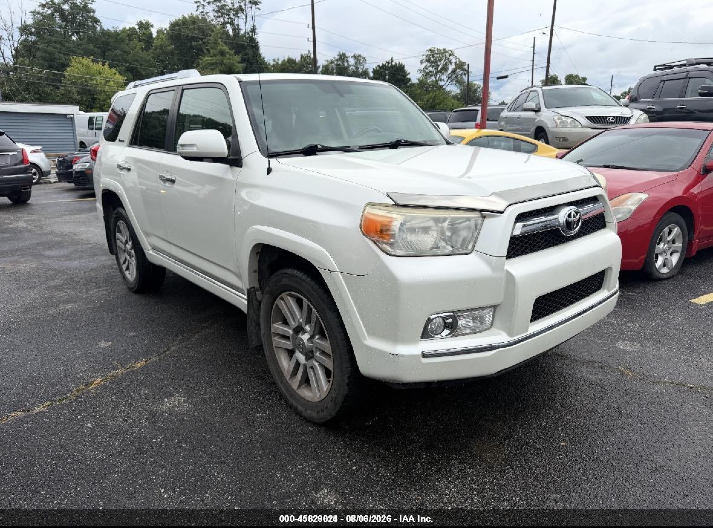 2010 Toyota 4runner Limited V6 White vin: JTEBU5JR2A5023917