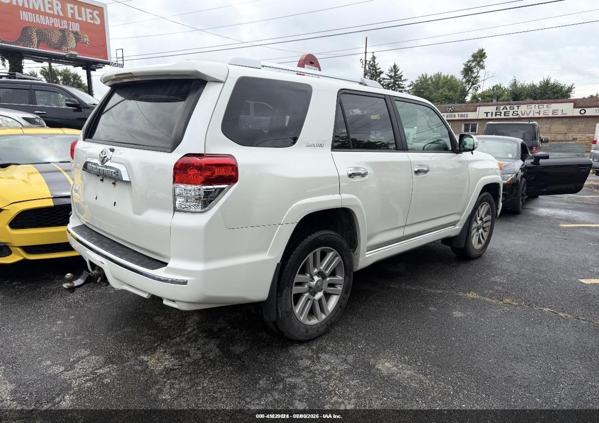 2010 Toyota 4runner Limited V6 White vin: JTEBU5JR2A5023917
