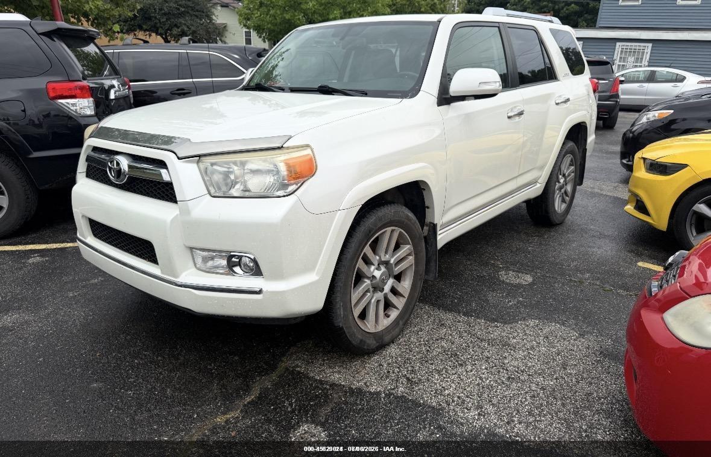 2010 Toyota 4runner Limited V6 White vin: JTEBU5JR2A5023917