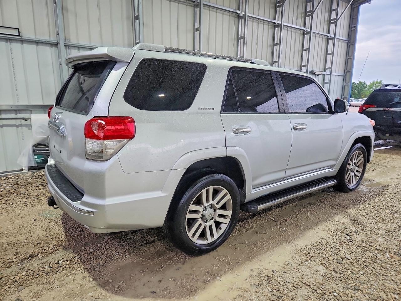 2010 Toyota 4runner Limited Silver vin: JTEBU5JR2A5032889
