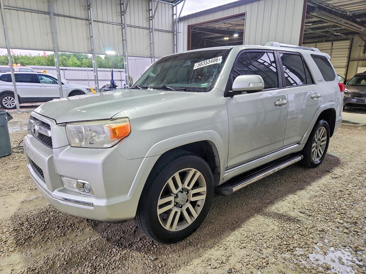 2010 Toyota 4runner Limited Silver vin: JTEBU5JR2A5032889