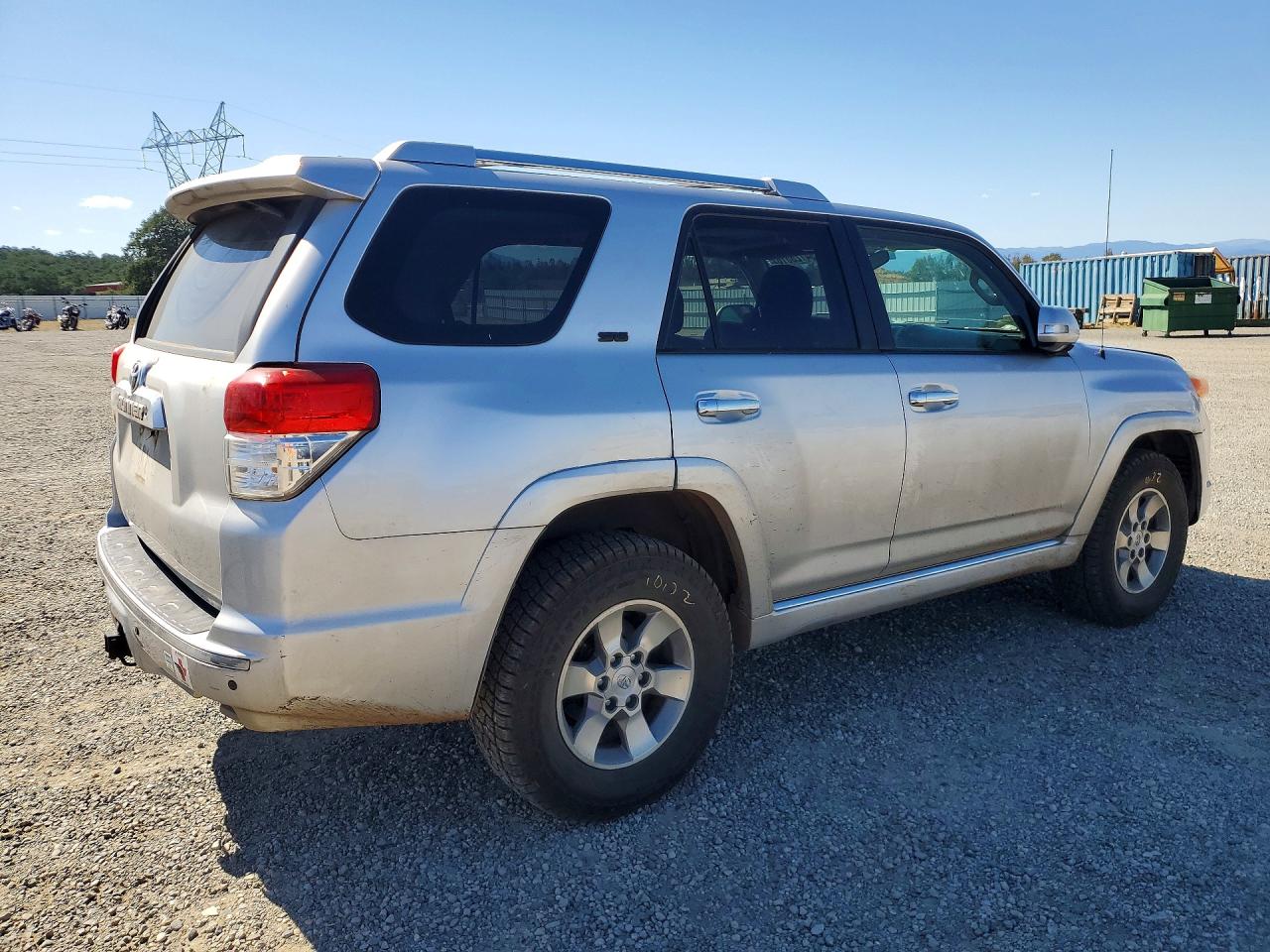 2011 Toyota 4runner Sr5 Silver vin: JTEBU5JR2B5034658