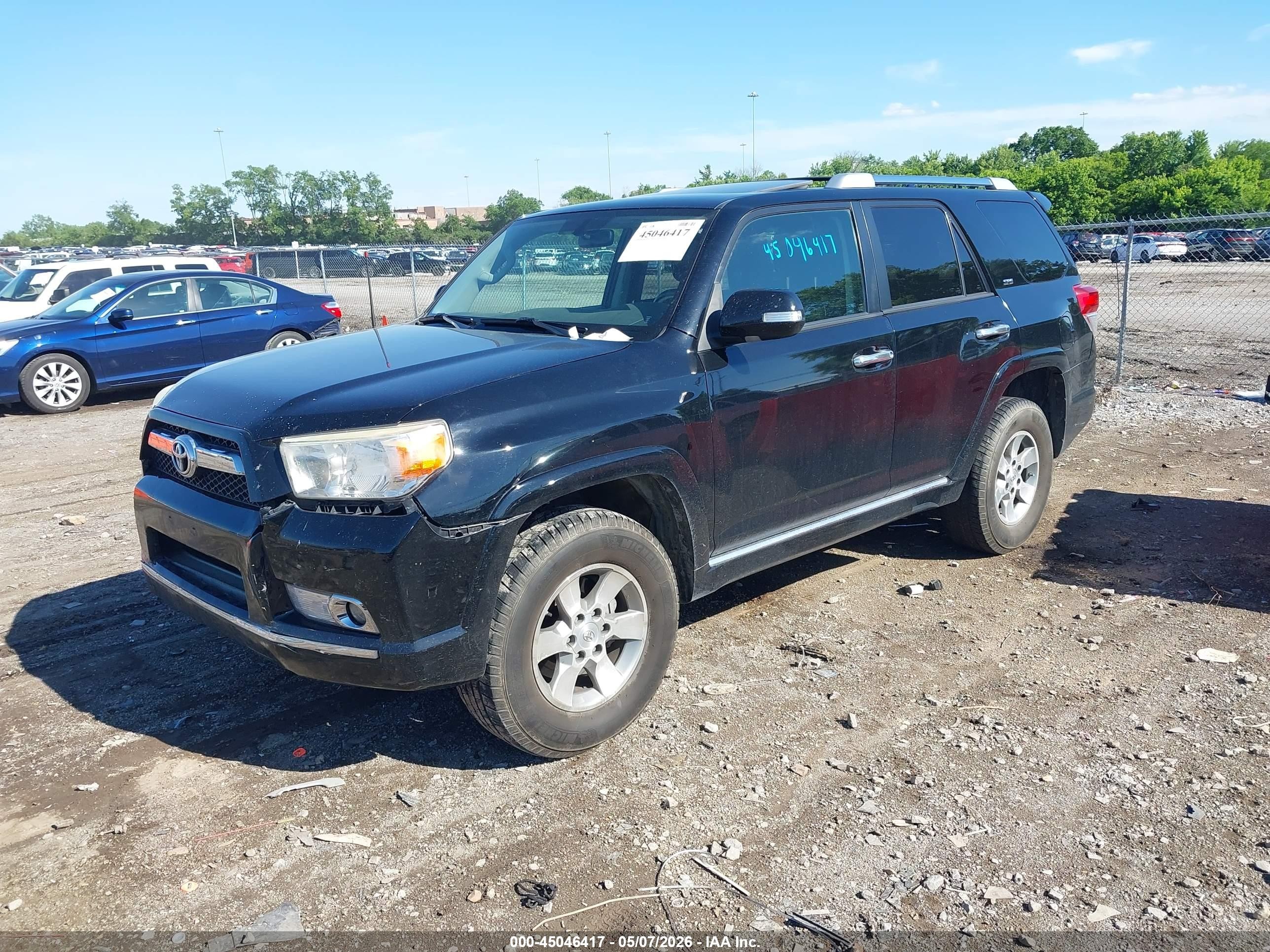 2011 Toyota 4runner Sr5 V6 Черный vin: JTEBU5JR2B5036927